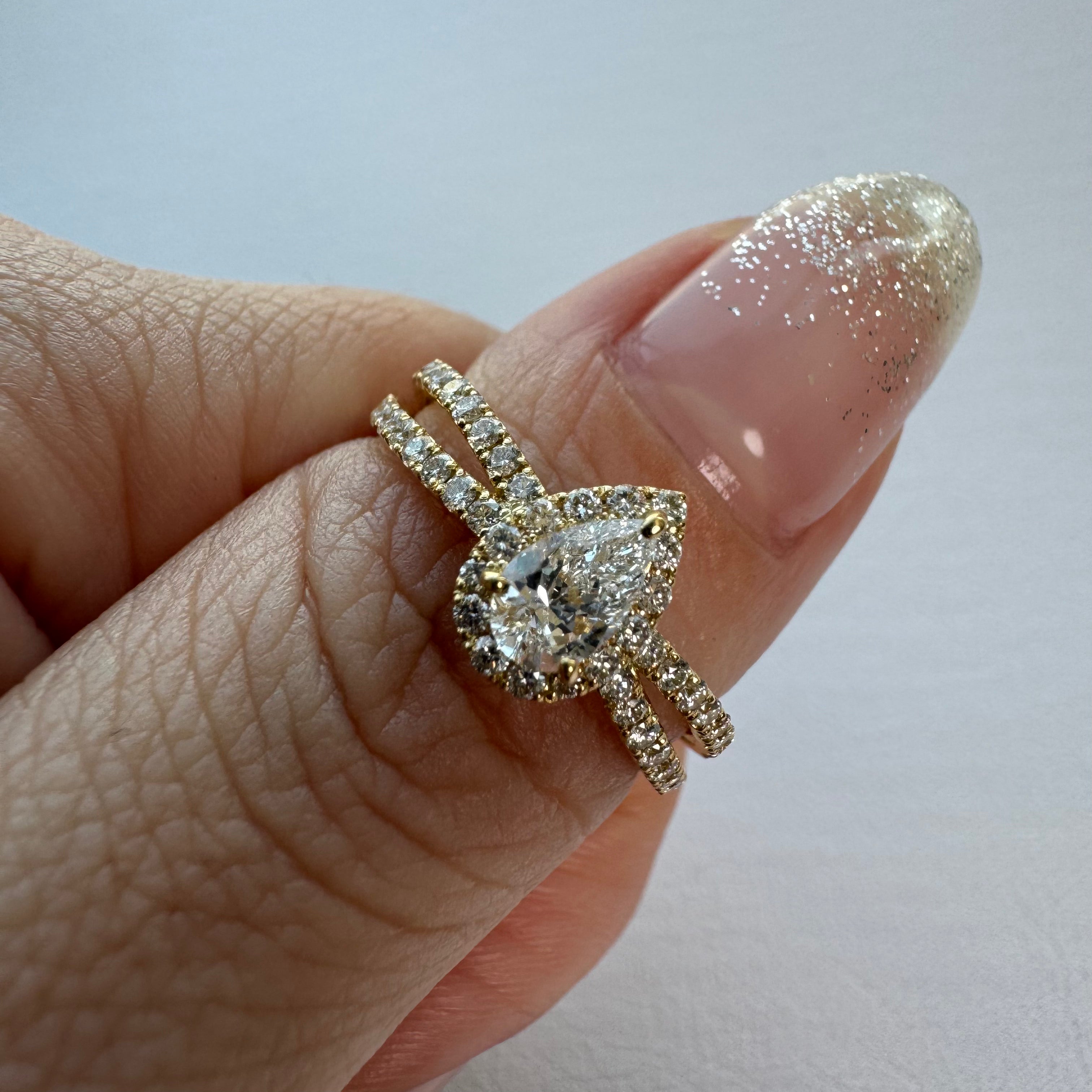 32［一点物］リング ダイヤ 0.3ct PS PT