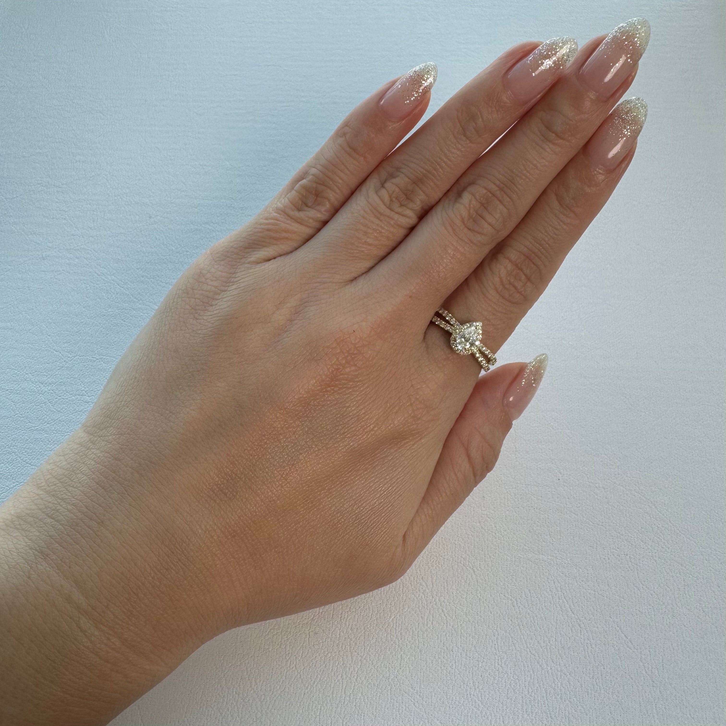 32［一点物］リング ダイヤ 0.3ct PS PT