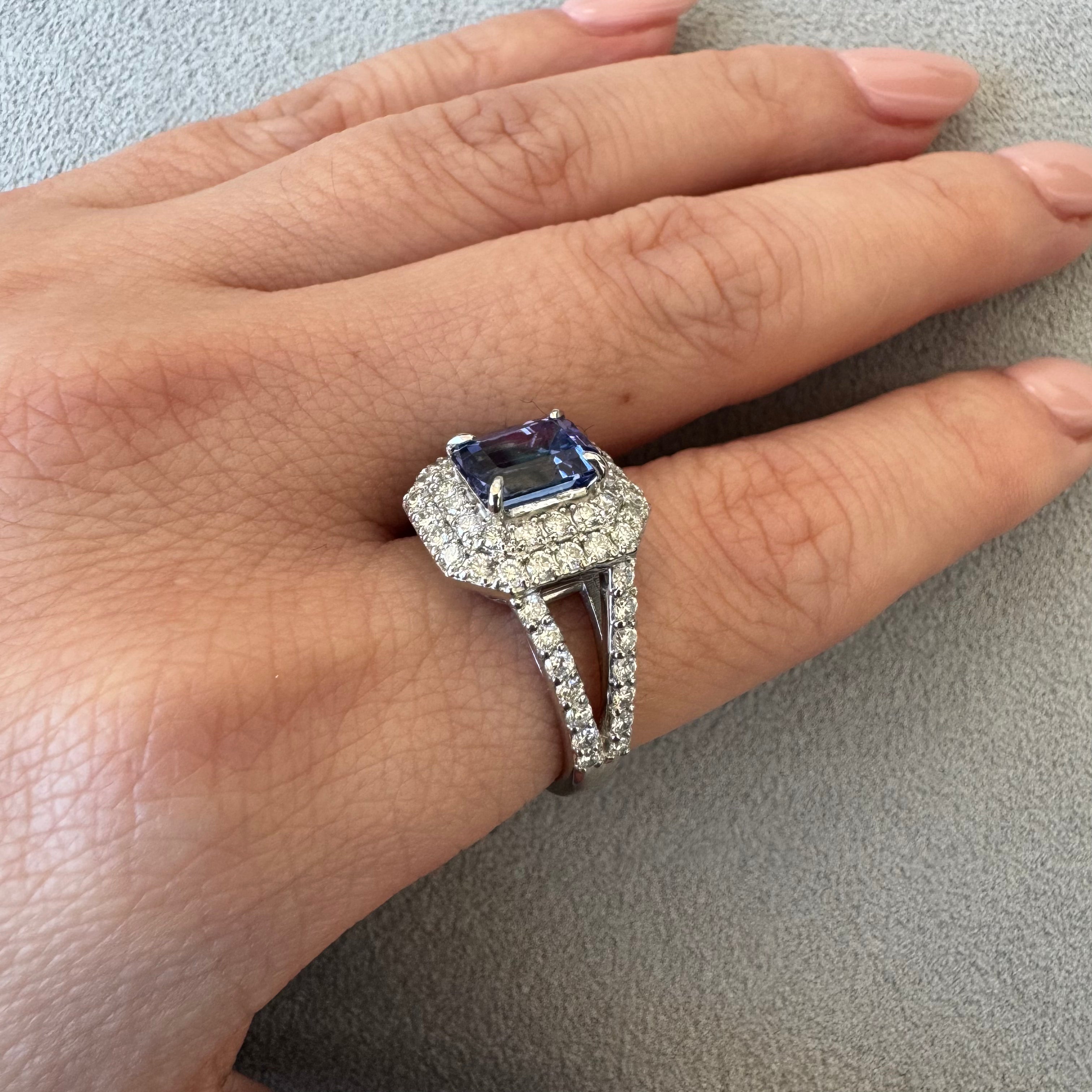 193［一点物］リング タンザナイト 1.8ct前後 SQ PT