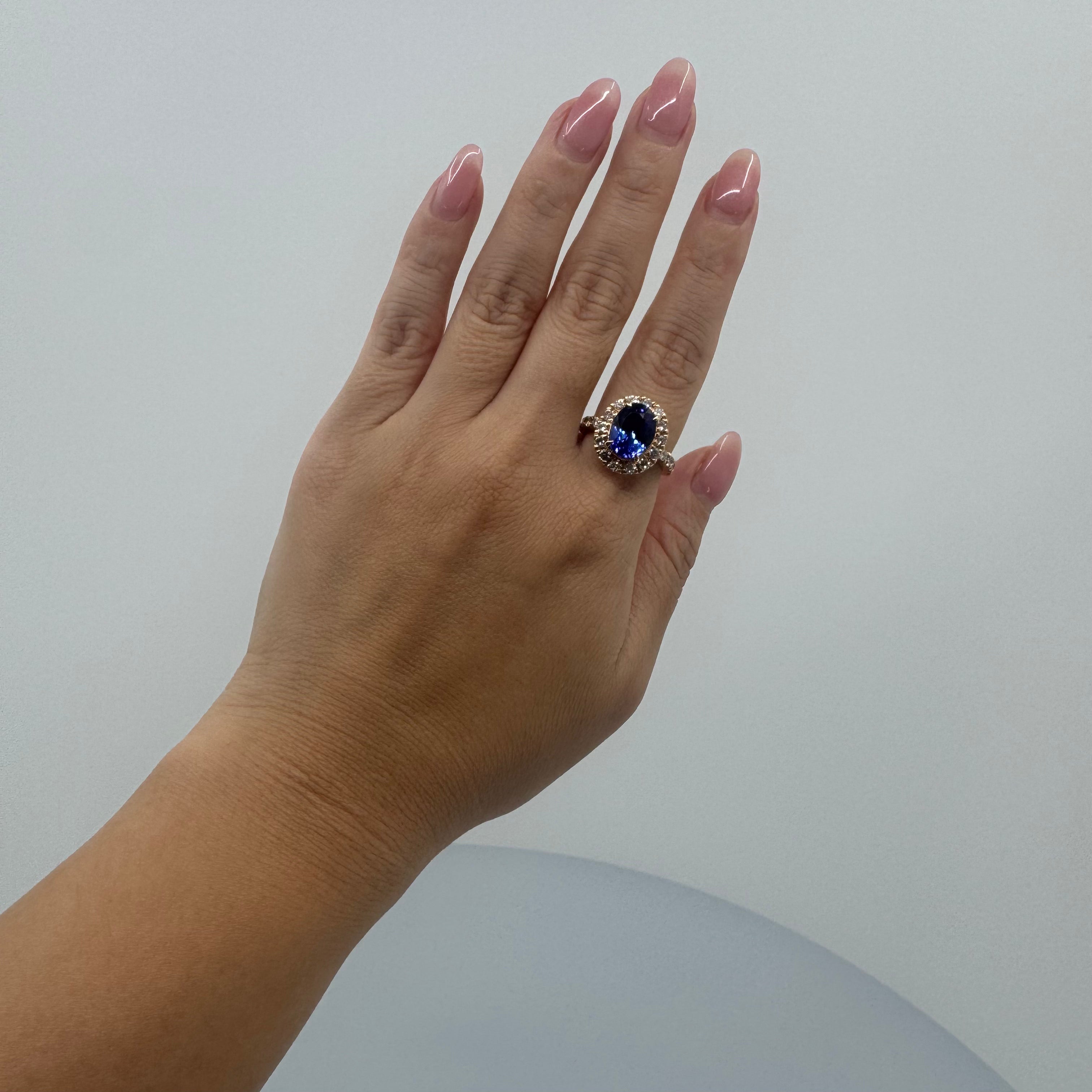 ［一点物］リング  タンザナイト  4.2ct   PG