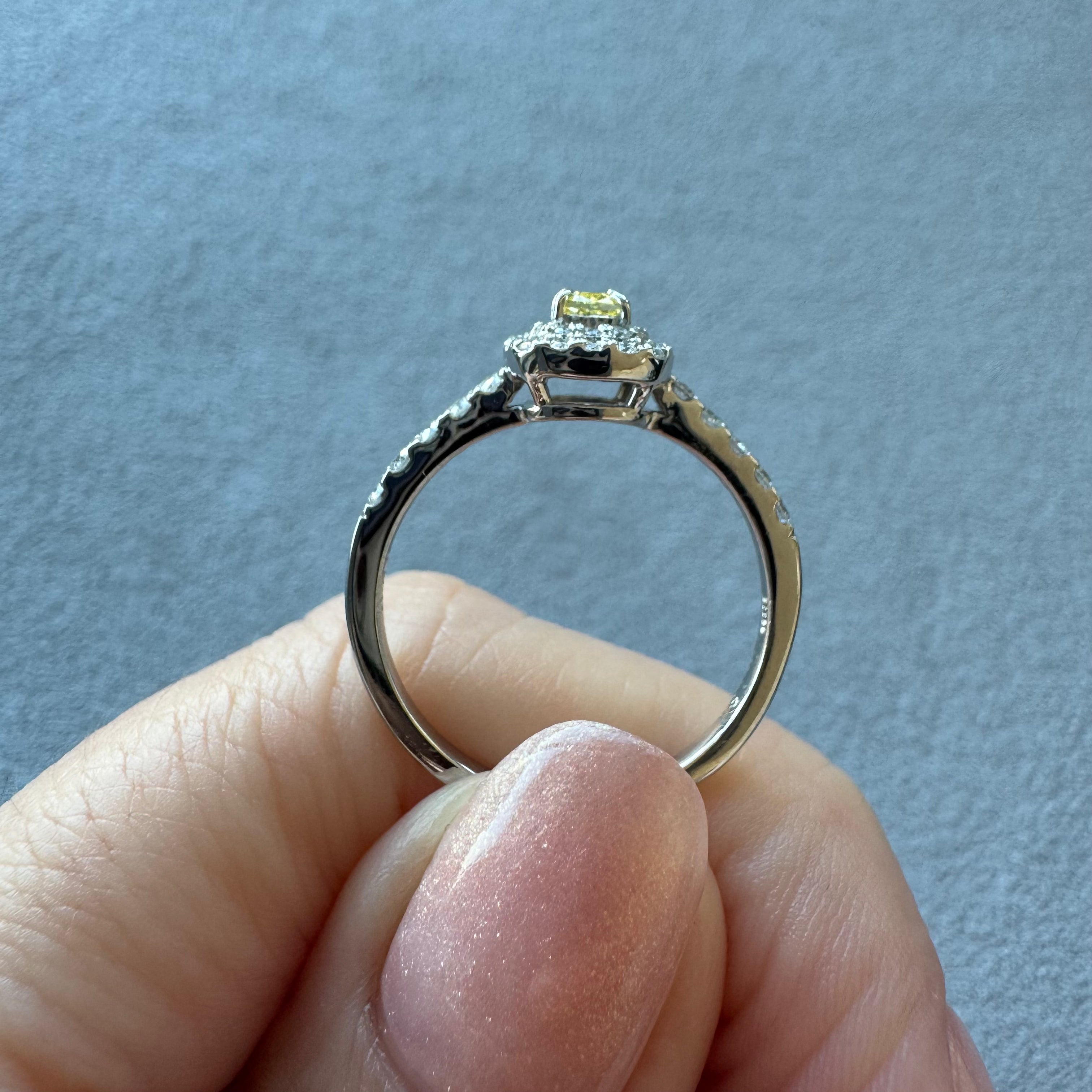 [ジョーヌ] リング ダイヤ SQ