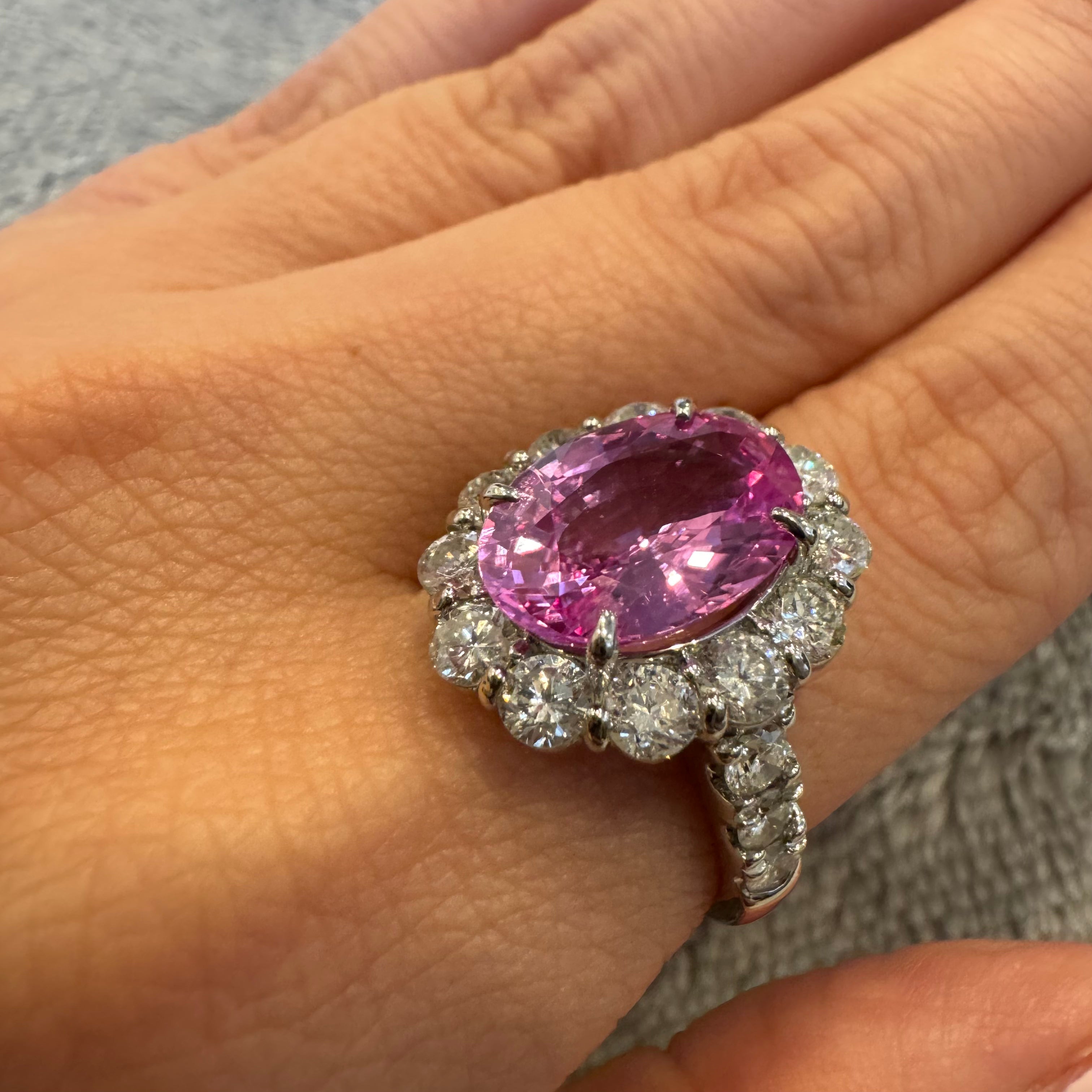 147-ピンクサファイア中石5.2ct前後 OV PT〜綺麗なピンク🩷久美子ほしい！NAOKOもほしい！｜AYAKO SAKURAI（櫻井 彩子（サクライ アヤコ））公式通販サイト