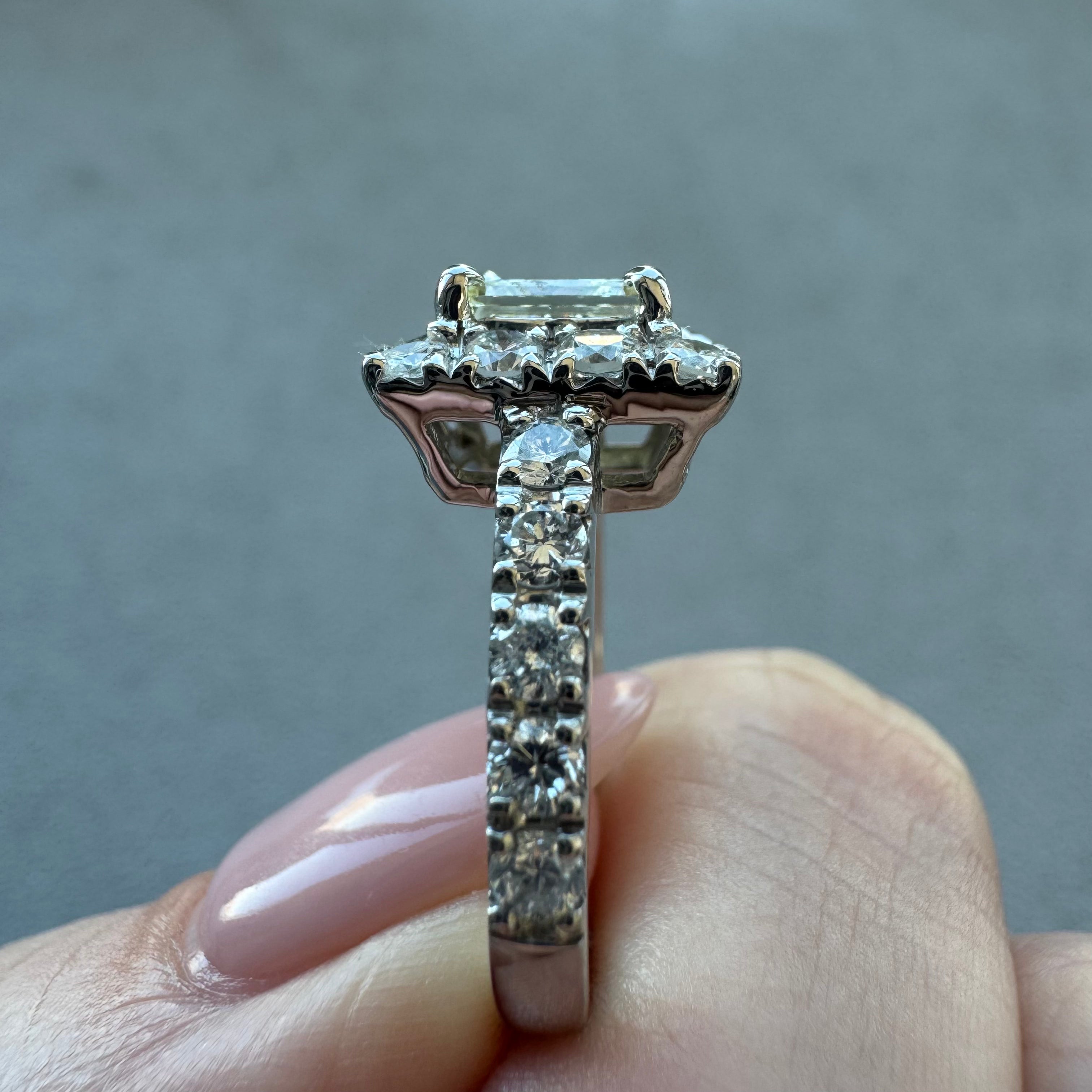 18［一点物］リング ダイヤ 1ct SQ PT