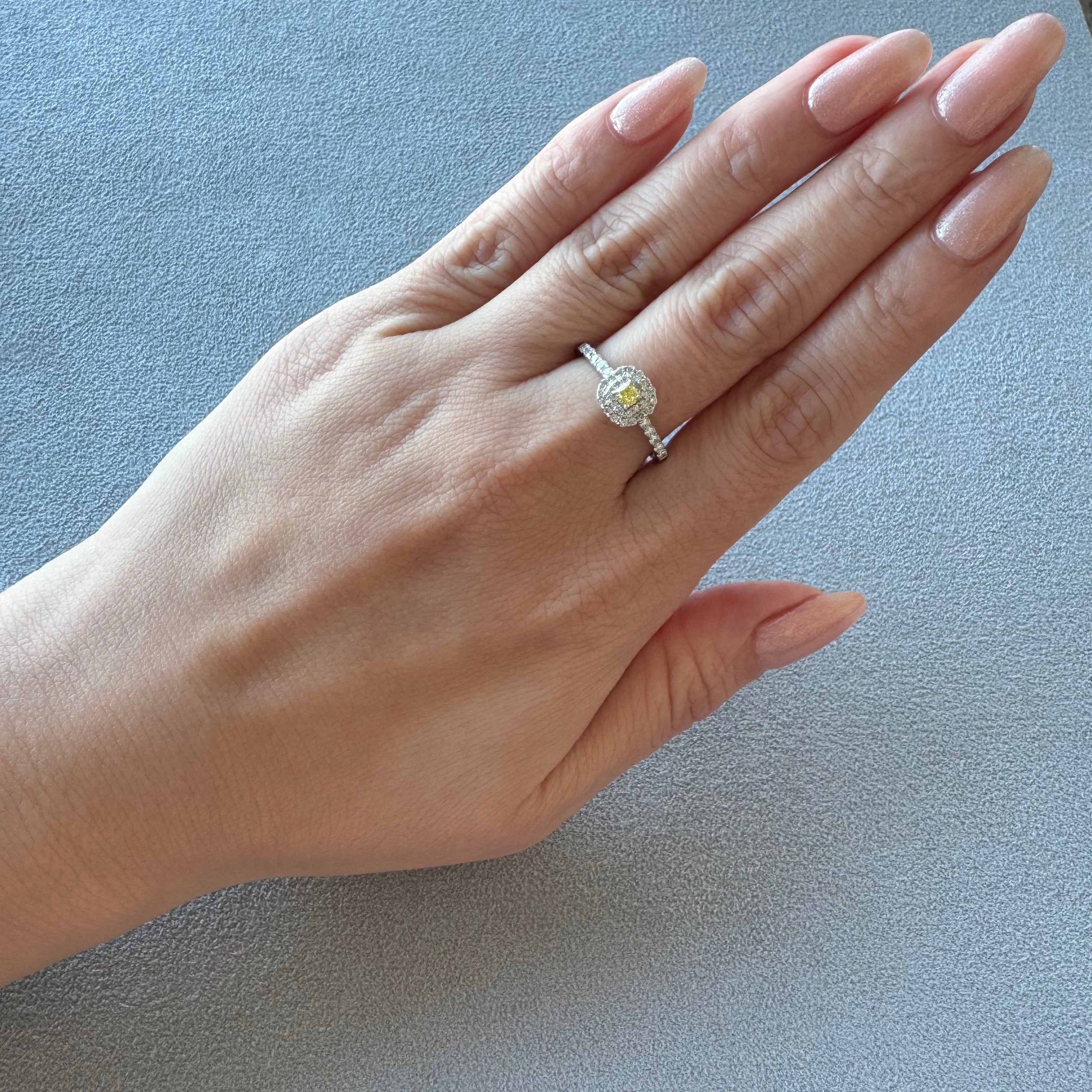 [ジョーヌ] リング ダイヤ SQ