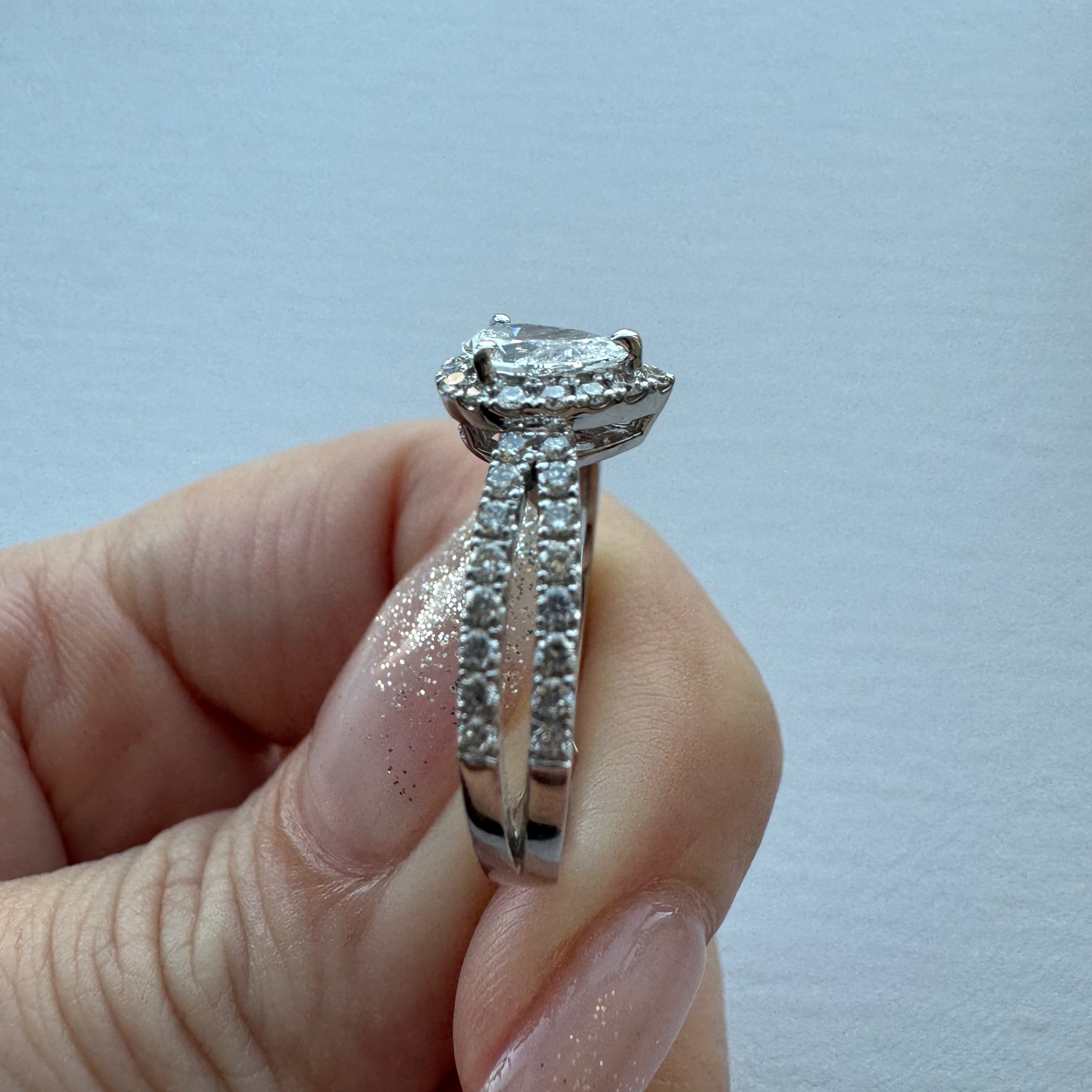 32［一点物］リング ダイヤ 0.3ct PS PT