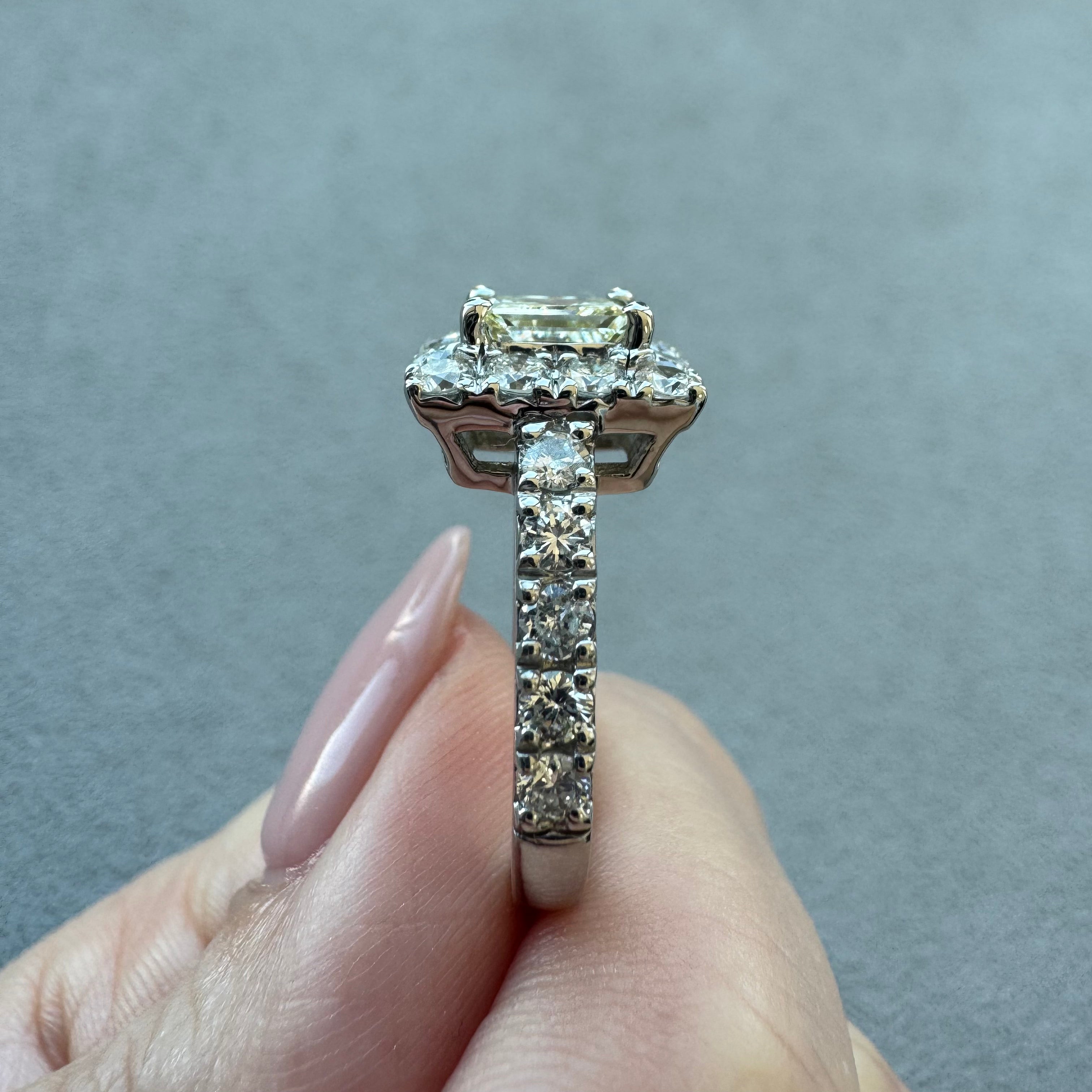 17［一点物］リング ダイヤ 1ct SQ PT