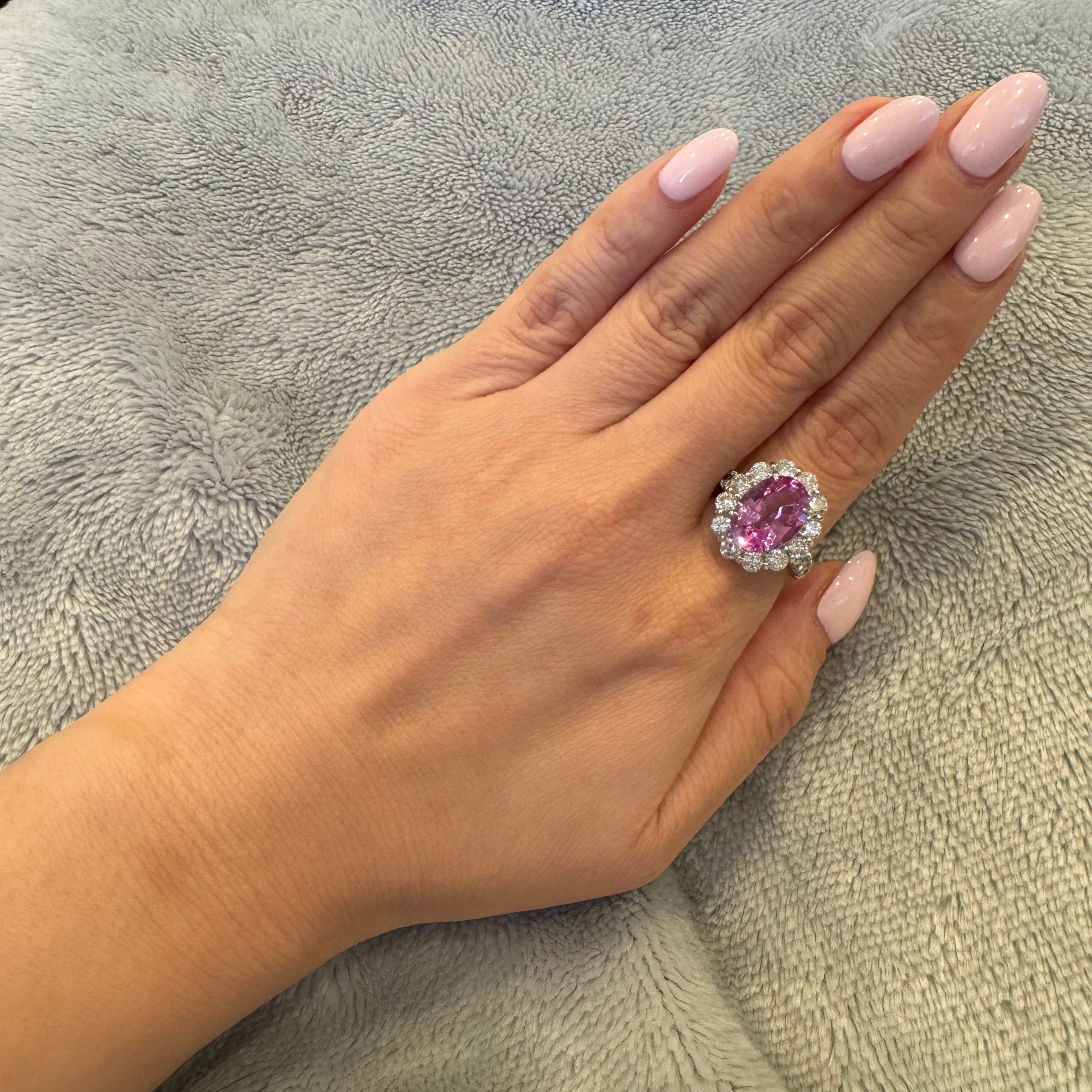 147-ピンクサファイア中石5.2ct前後 OV PT〜綺麗なピンク🩷久美子ほしい！NAOKOもほしい！｜AYAKO SAKURAI（櫻井 彩子（サクライ アヤコ））公式通販サイト