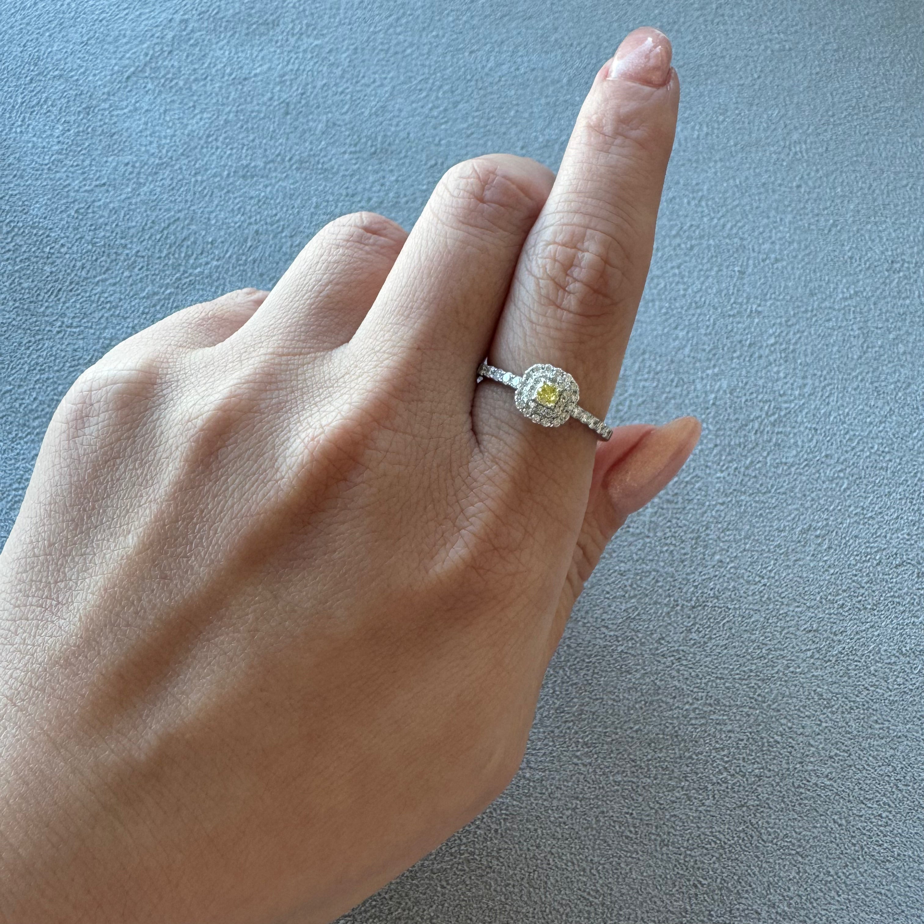 [ジョーヌ] リング ダイヤ SQ