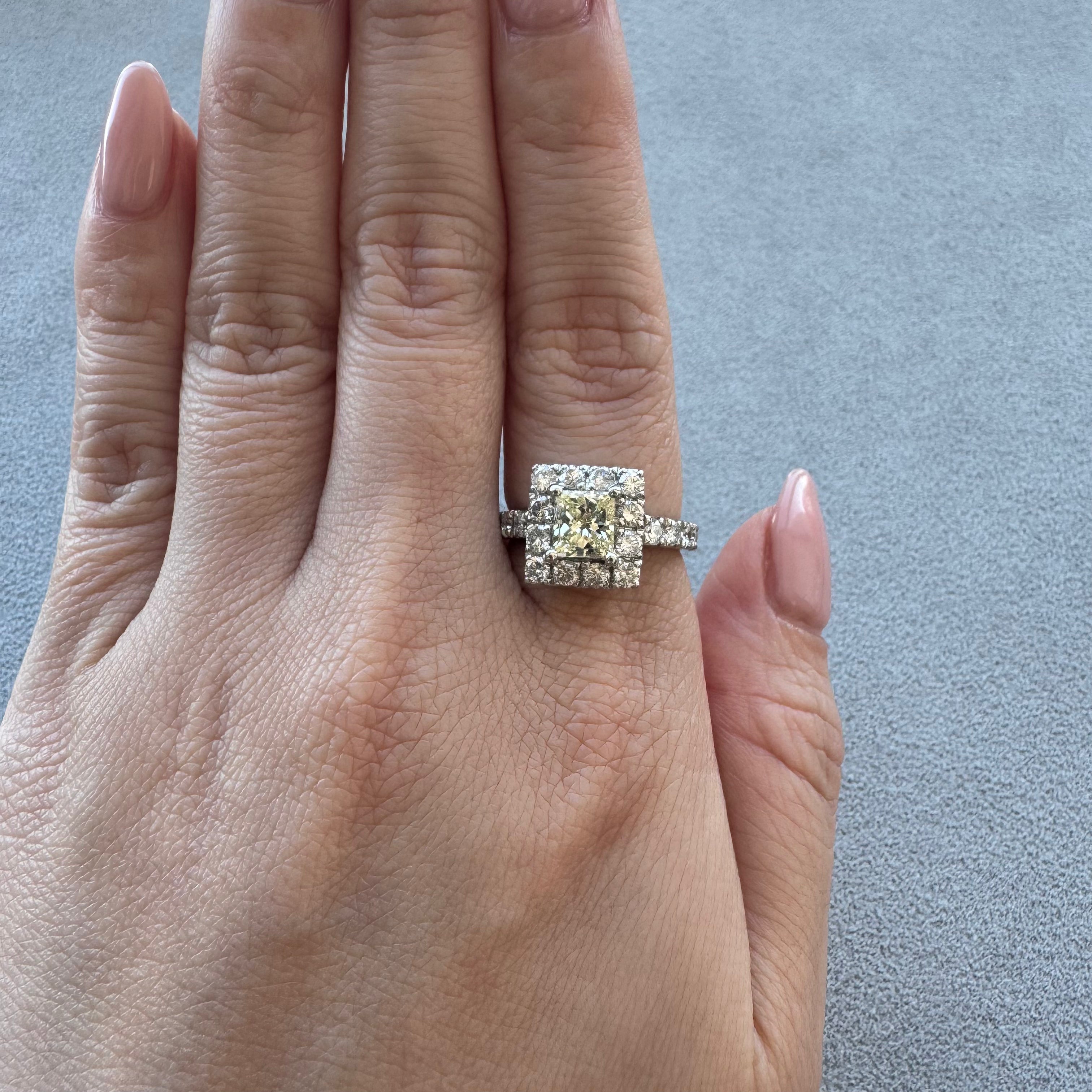 17［一点物］リング ダイヤ 1ct SQ PT