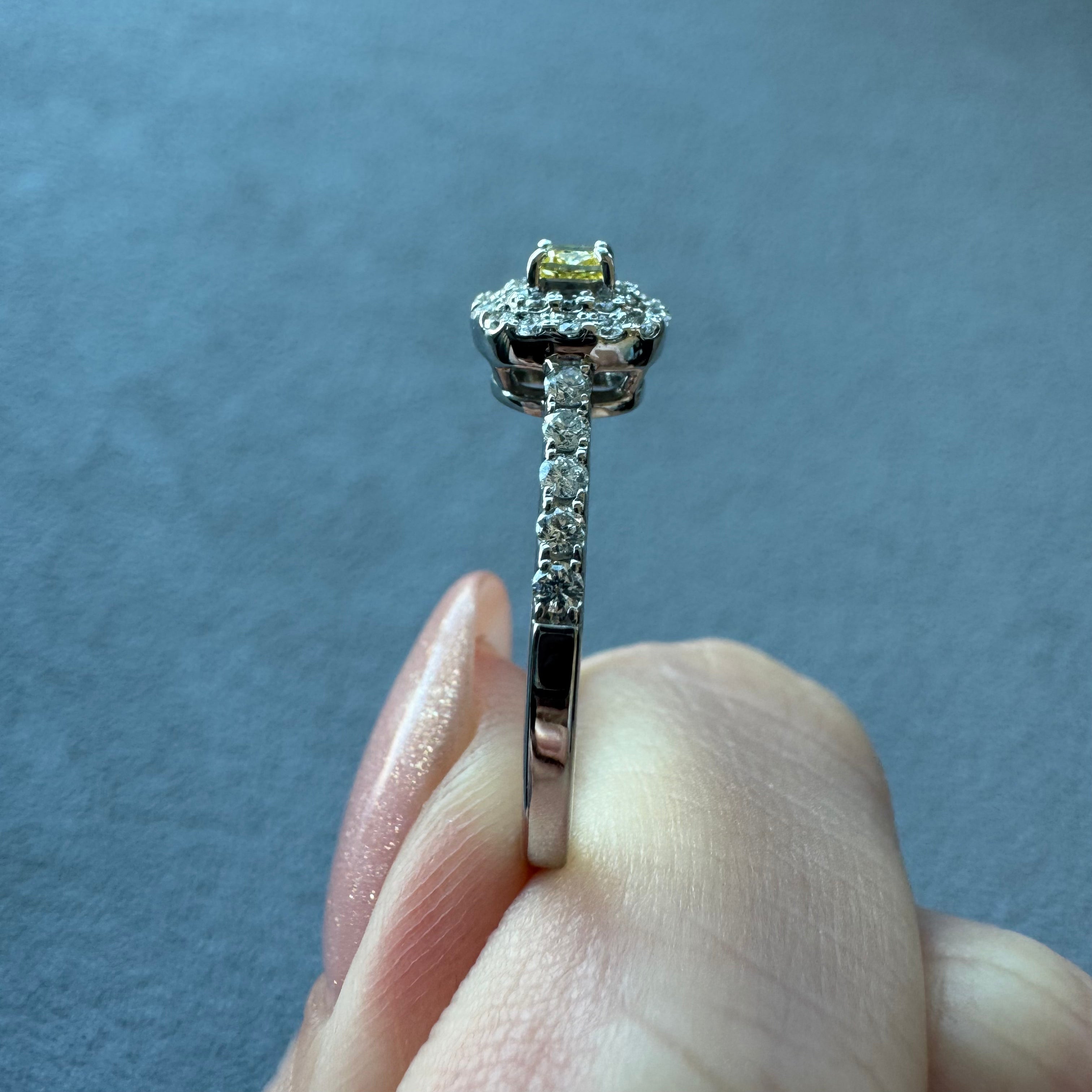 [ジョーヌ] リング ダイヤ SQ