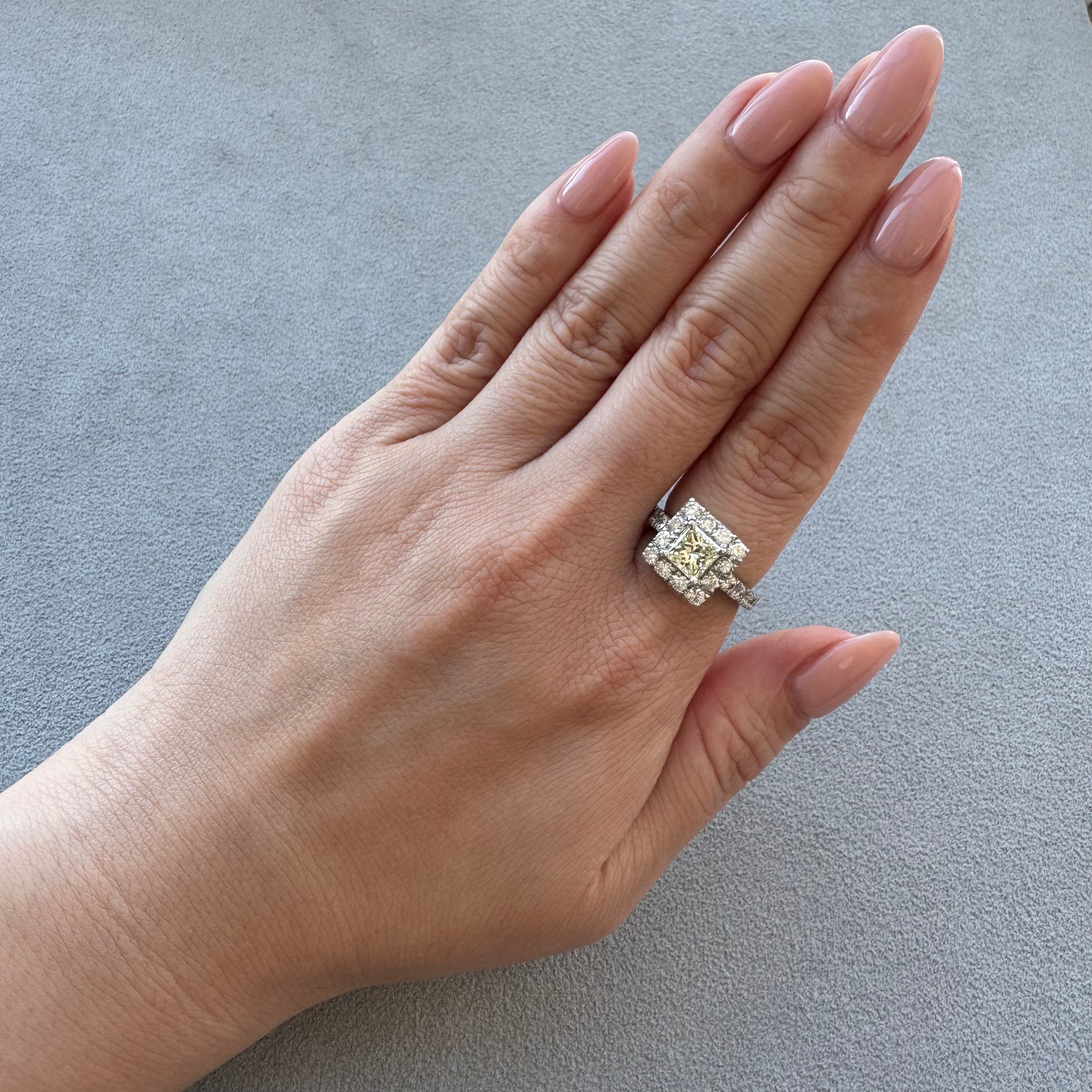 18［一点物］リング ダイヤ 1ct SQ PT