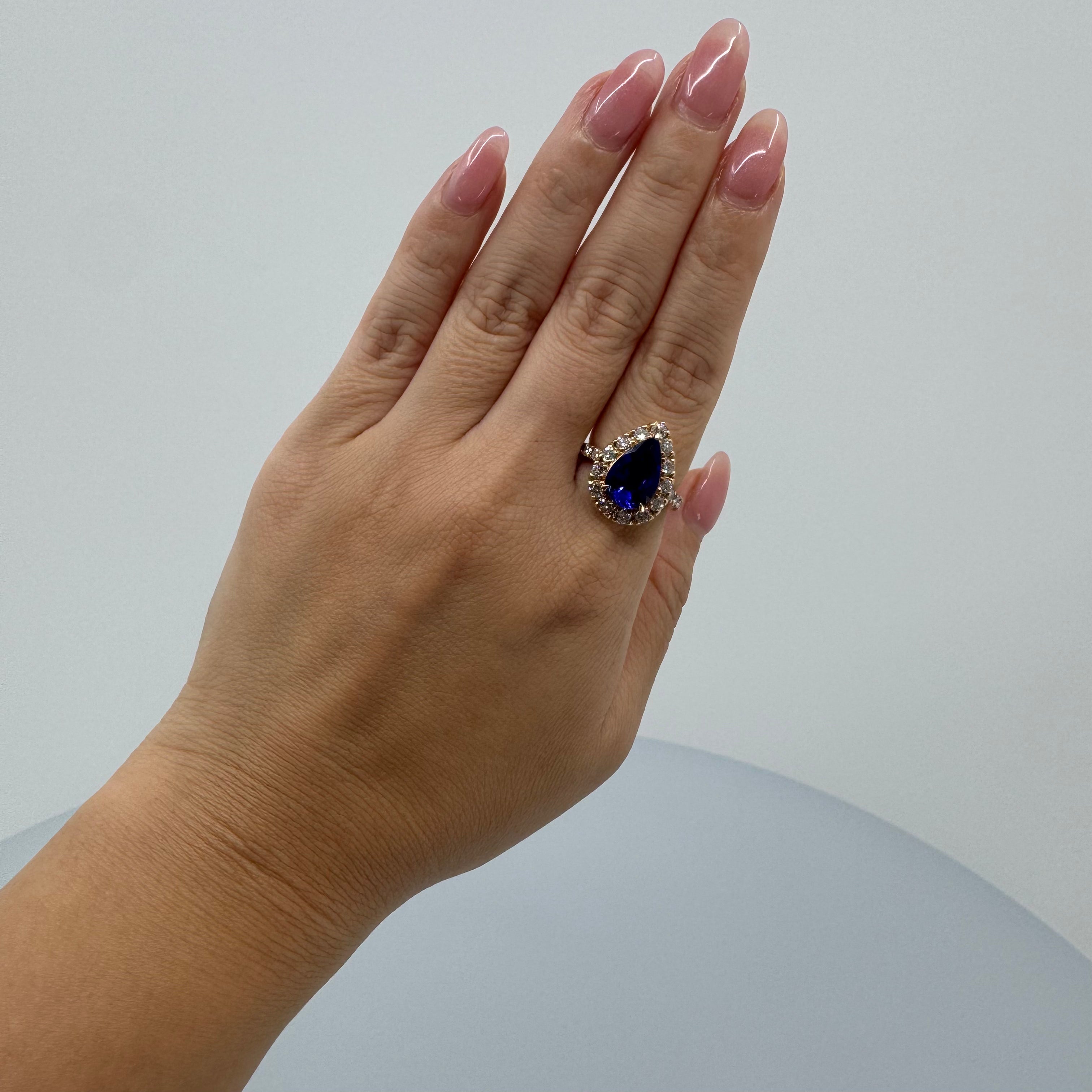 ［一点物］リング  タンザナイト  3.8ct  PS PG