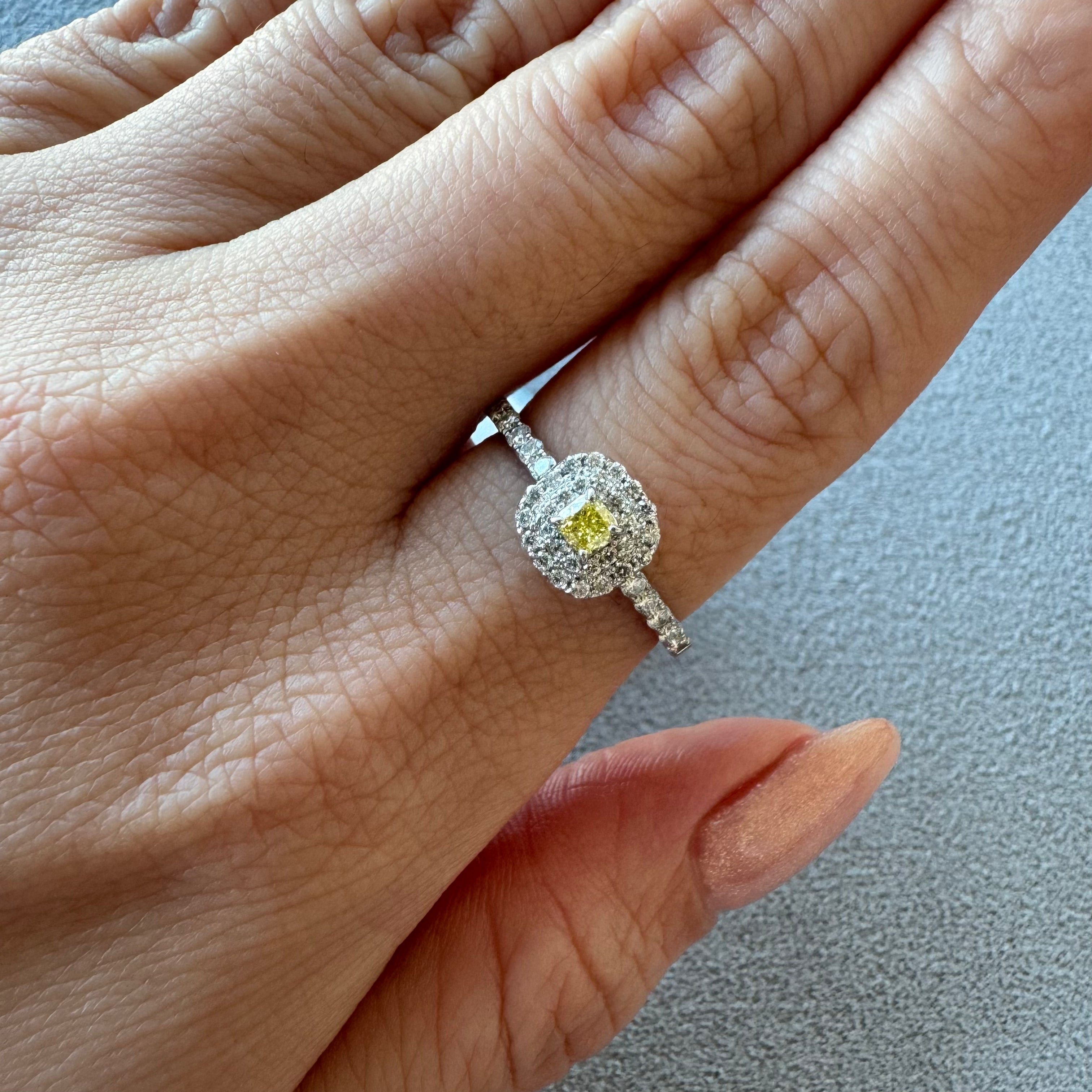 [ジョーヌ] リング ダイヤ SQ