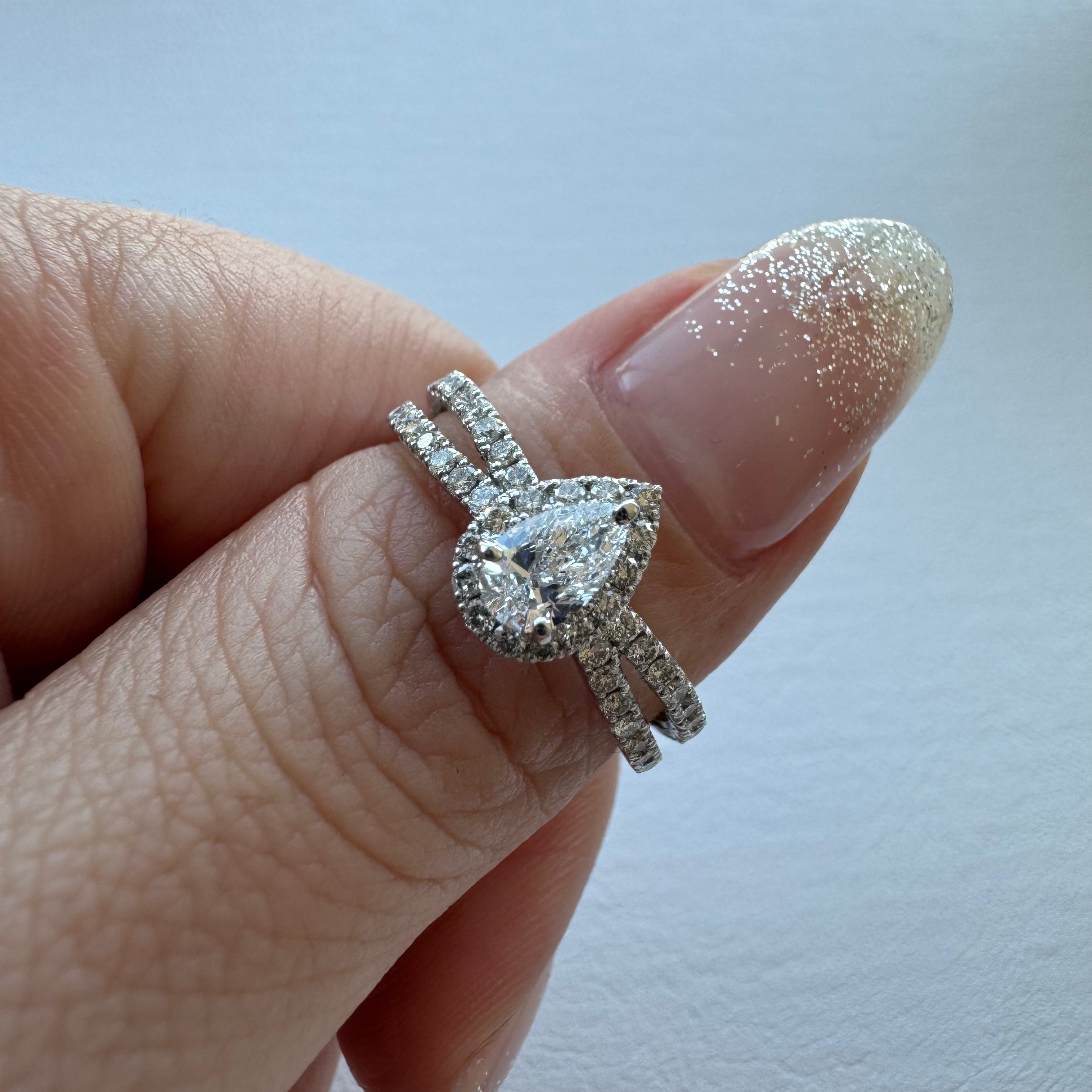 32［一点物］リング ダイヤ 0.3ct PS PT