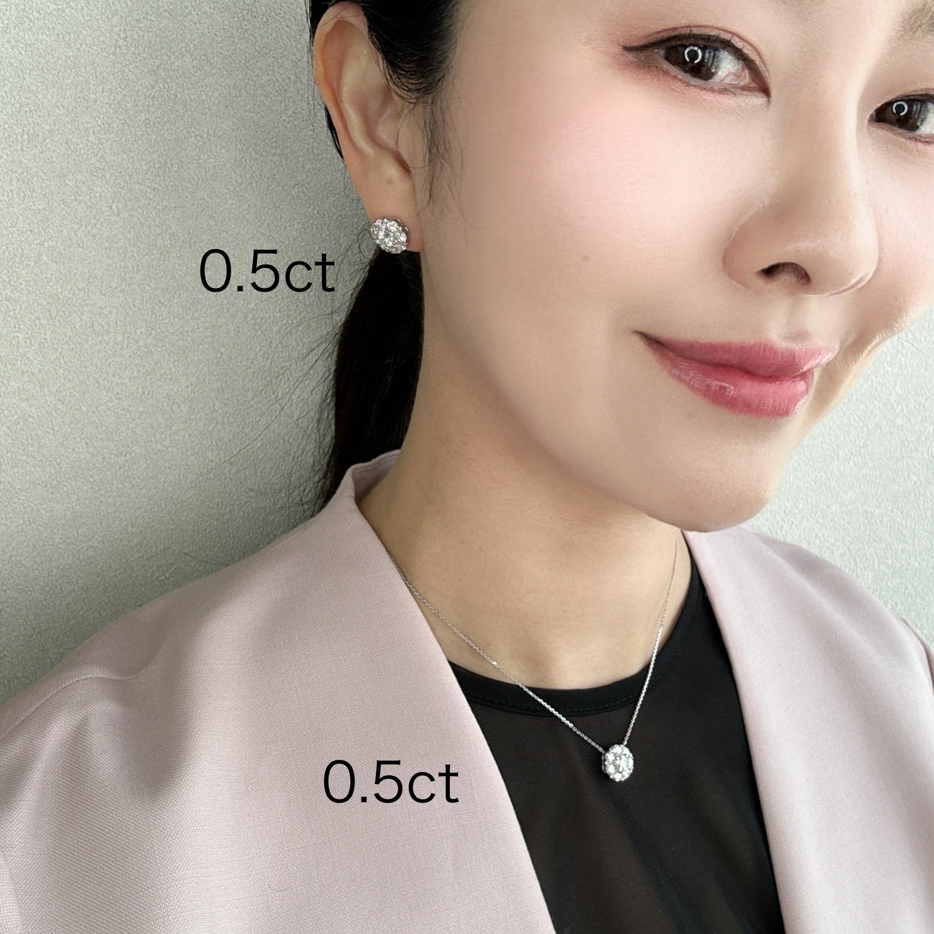 ［メメール］ピアス ダイヤ