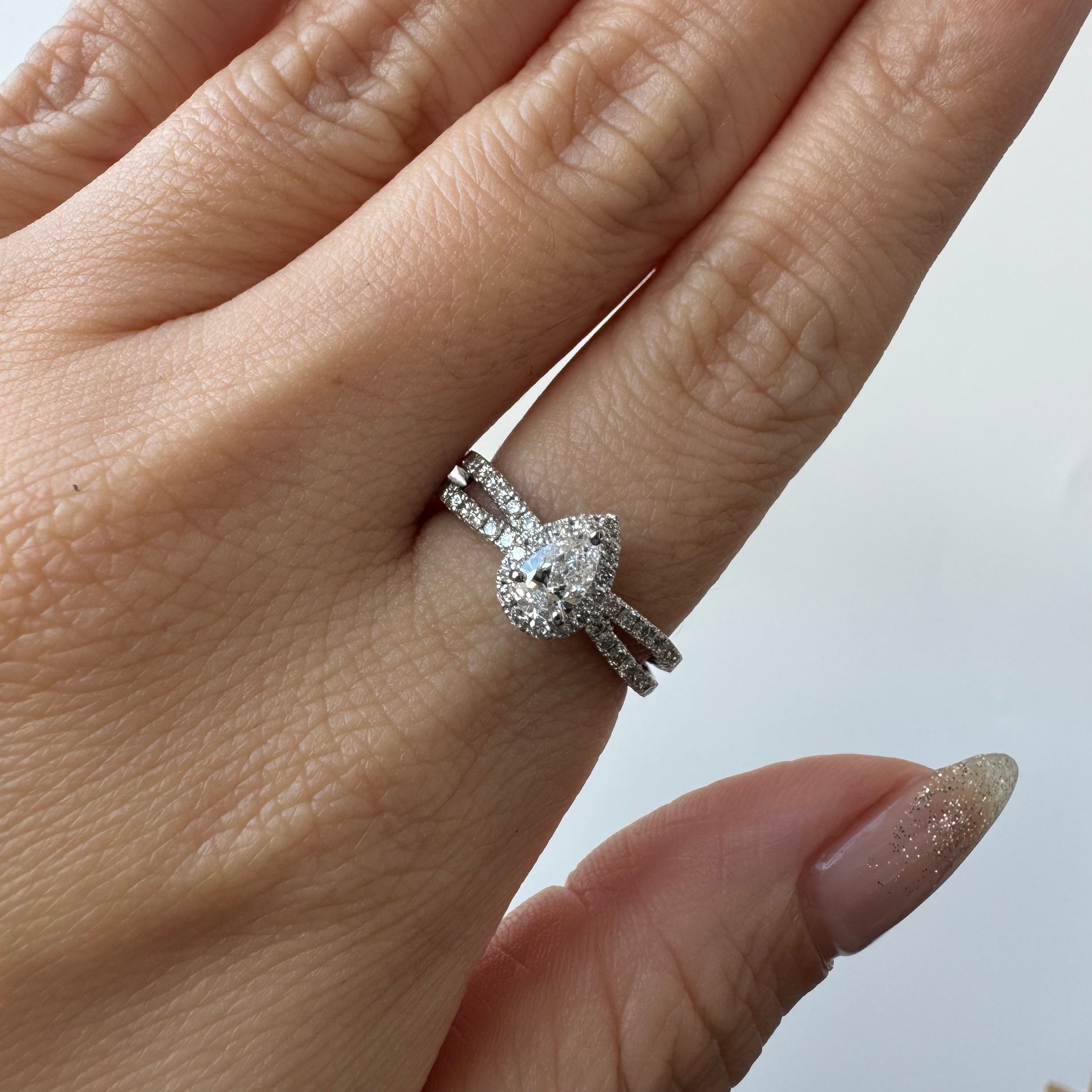 32［一点物］リング ダイヤ 0.3ct PS PT