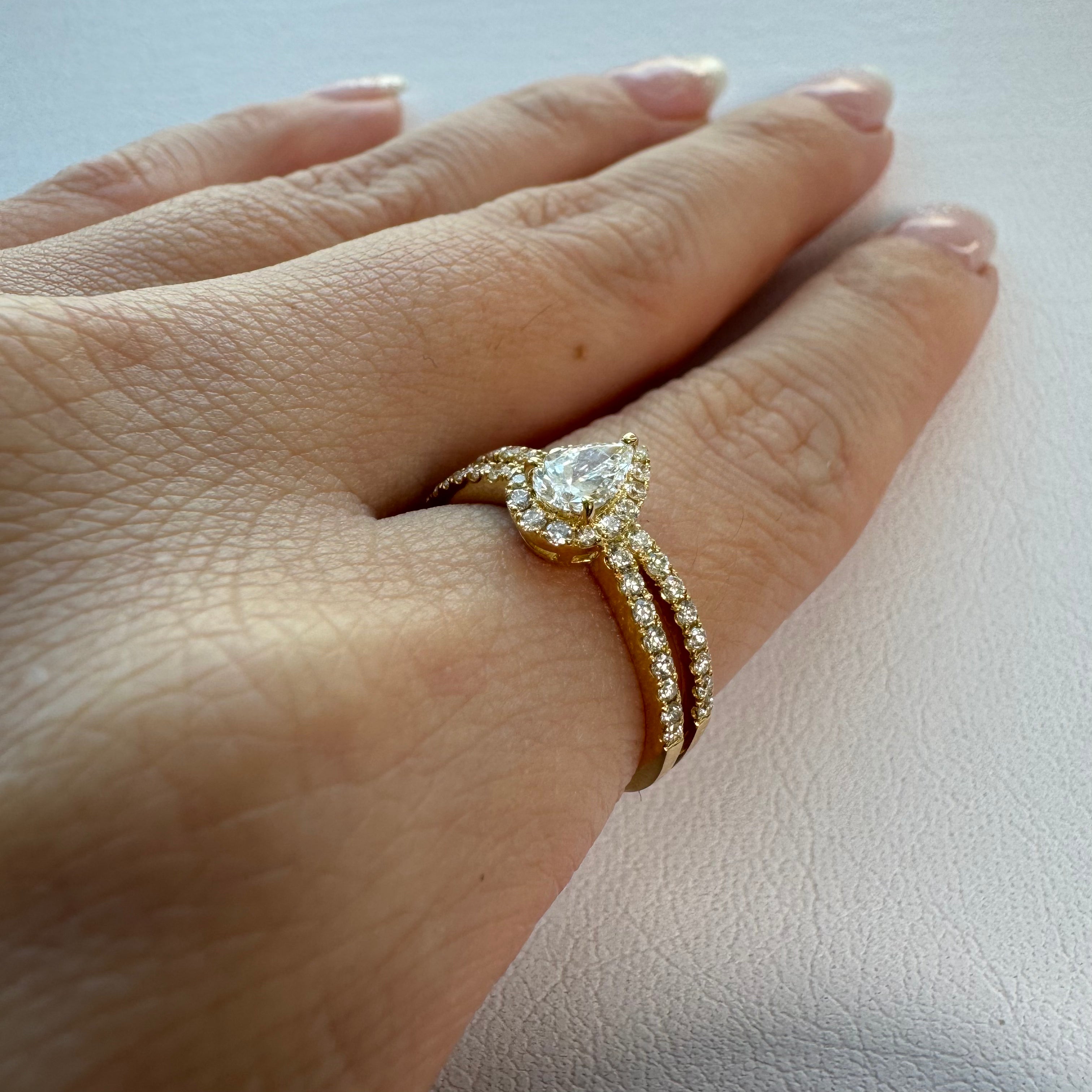 32［一点物］リング ダイヤ 0.3ct PS PT