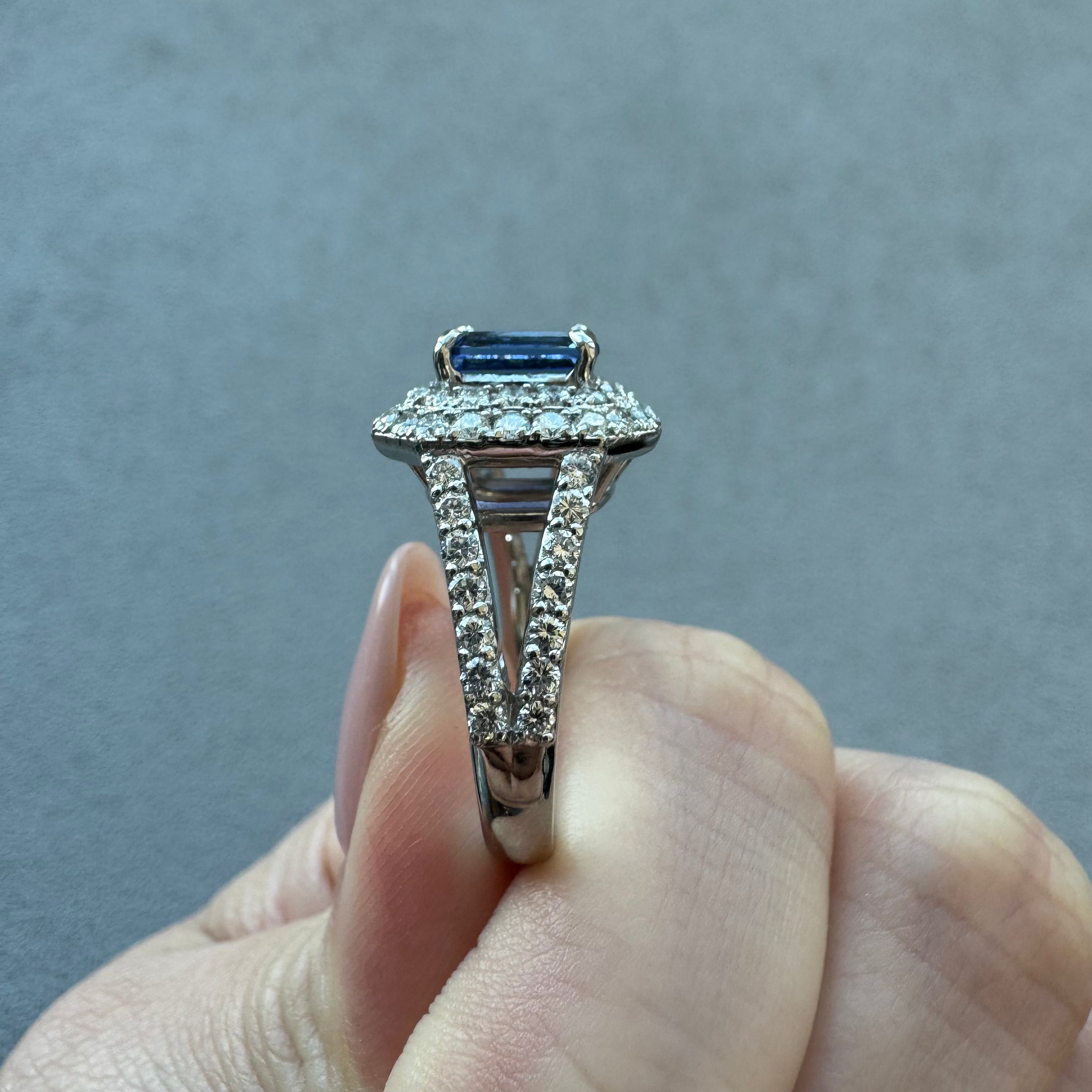 193［一点物］リング タンザナイト 1.8ct前後 SQ PT