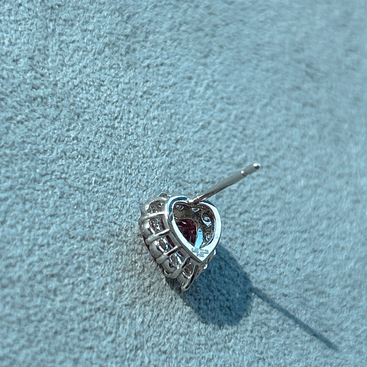 426［一点物］ピアス　ピンクトルマリン0.6ct×2 HS PT