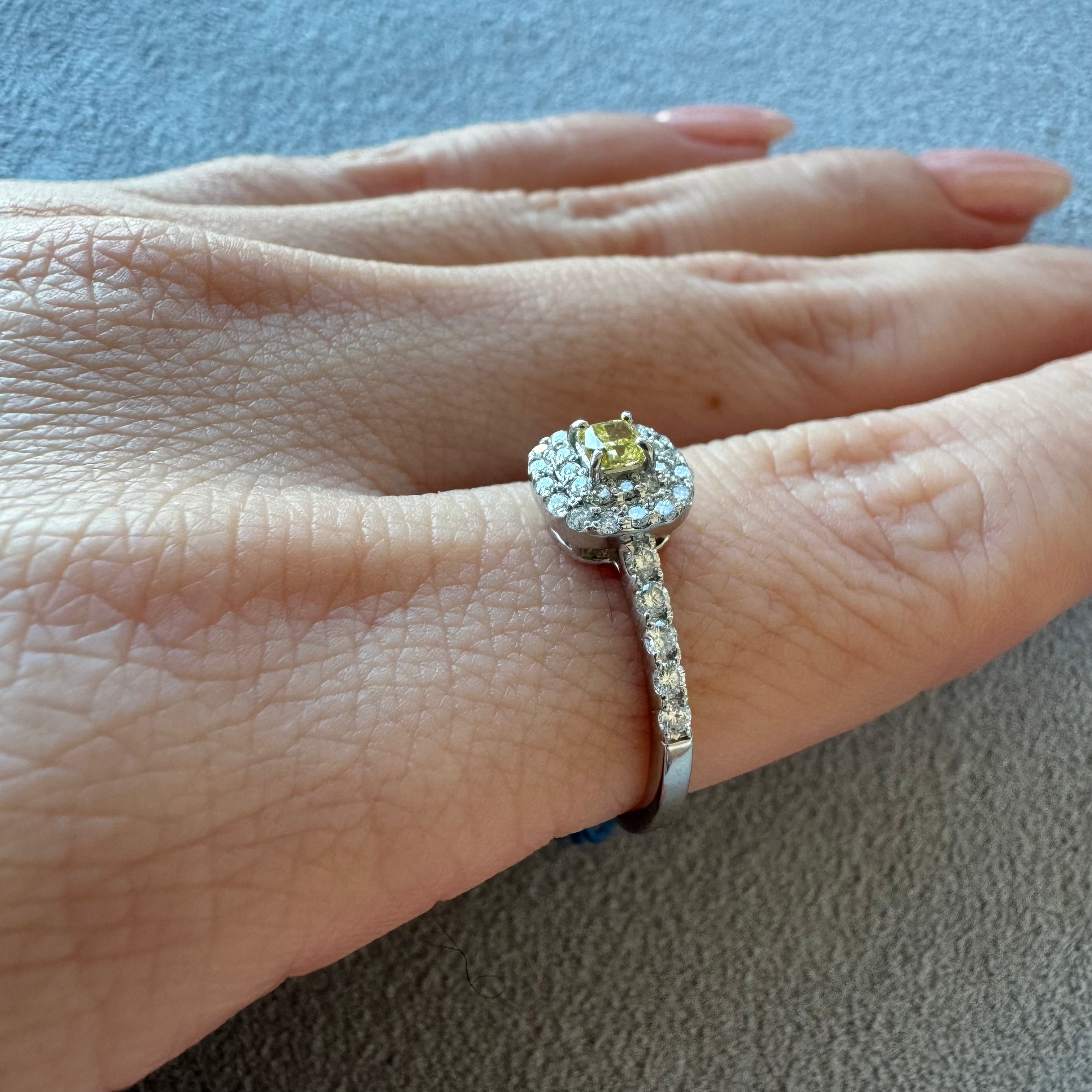 [ジョーヌ] リング ダイヤ SQ