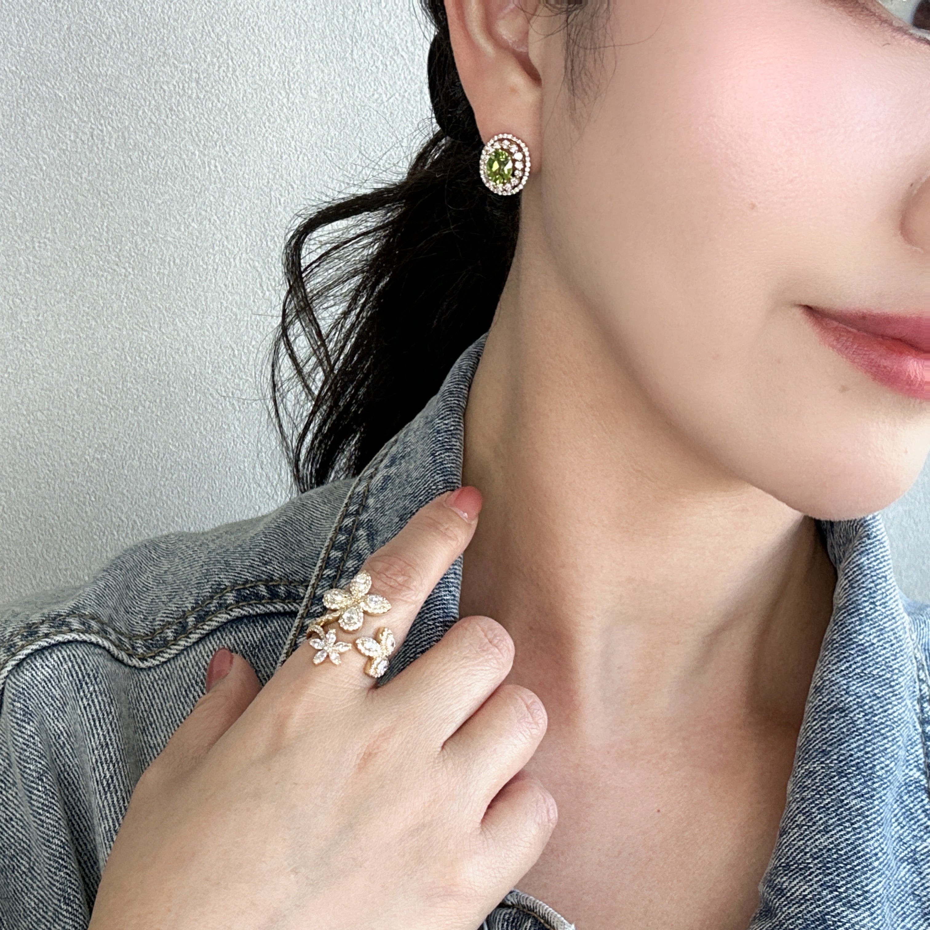 ［フローリッシュ］リング ダイヤ