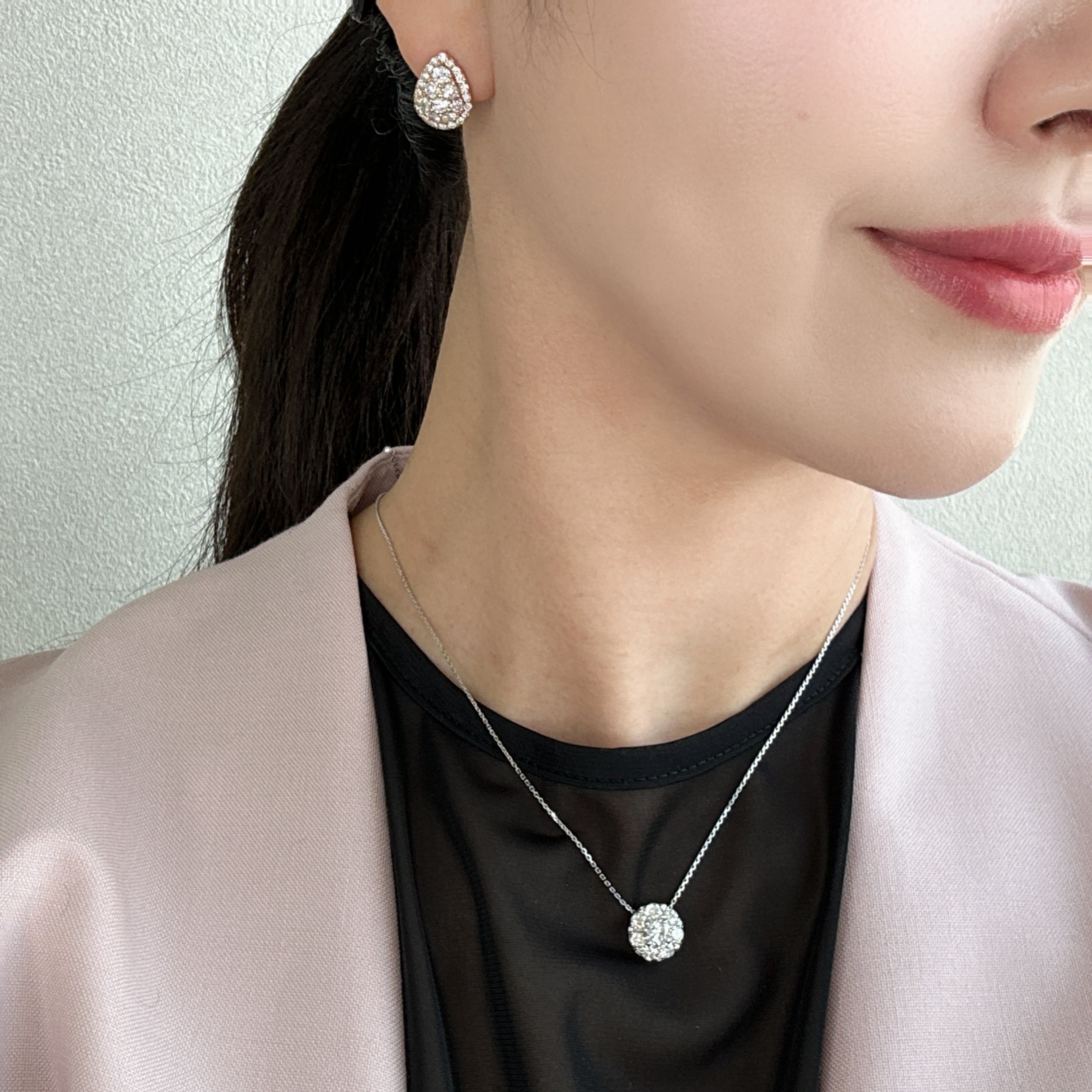 ［クレオパトラ］ピアス ダイヤ