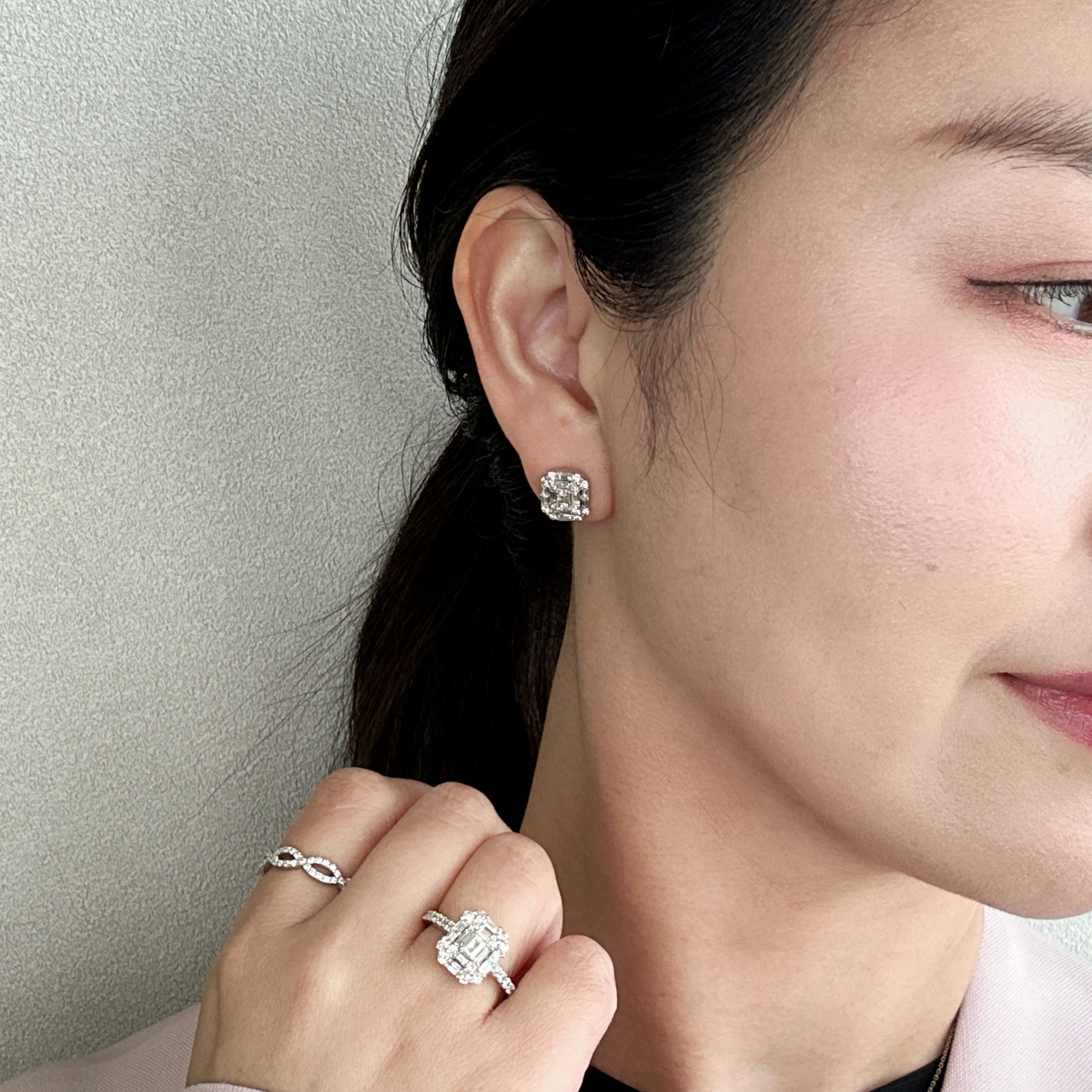 ［女医さん］ピアス ダイヤ