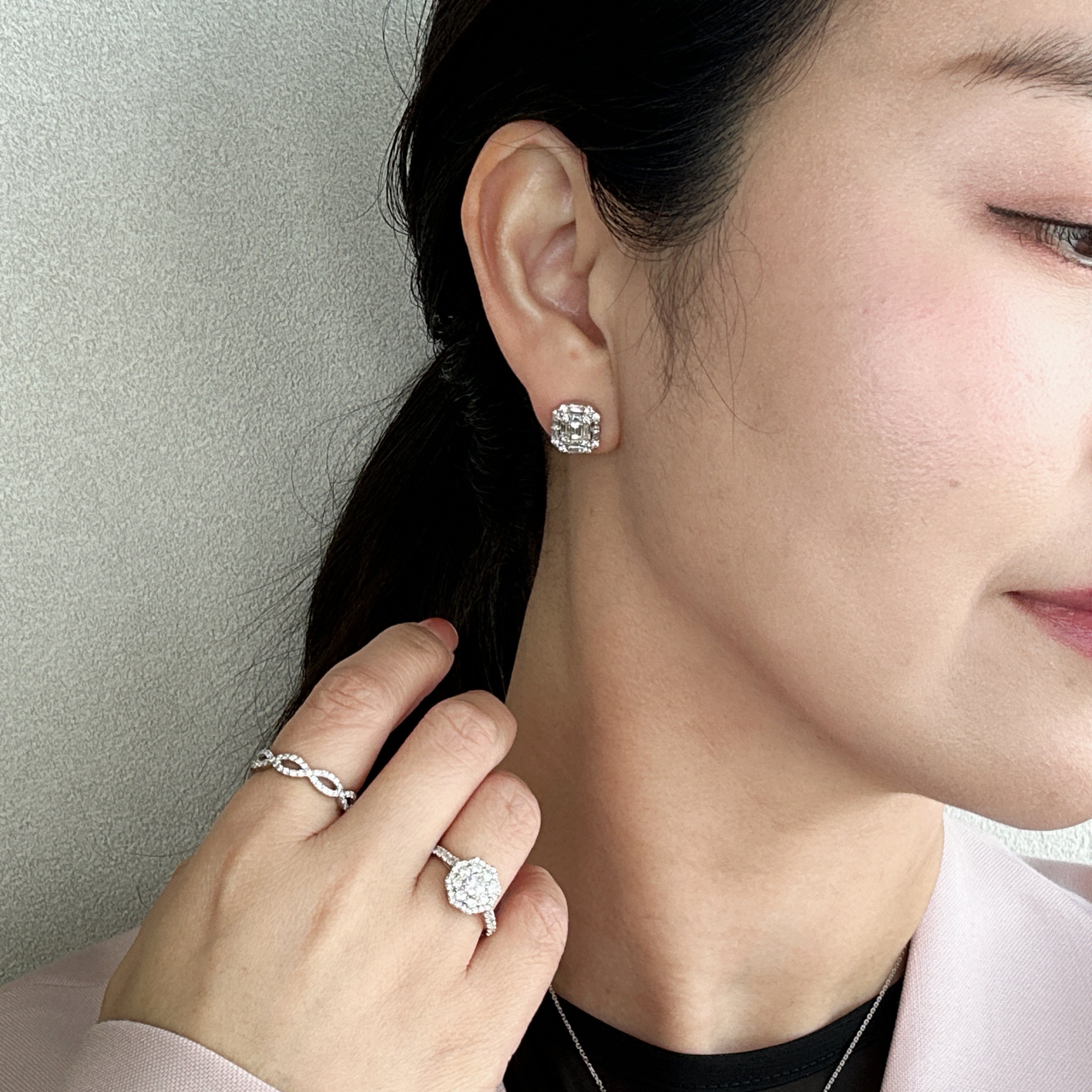 ［女医さん］ピアス ダイヤ