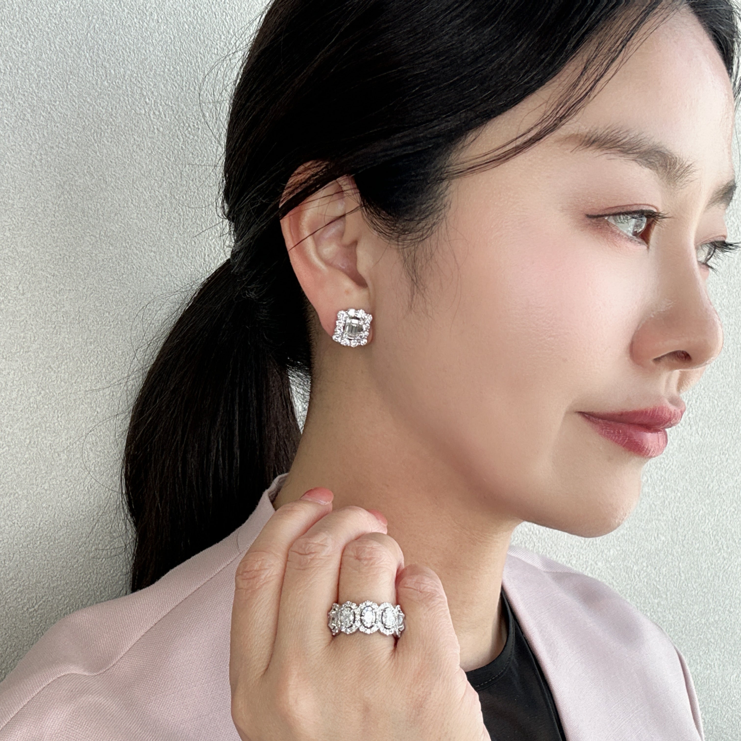 ［女医さん］ピアス ダイヤ