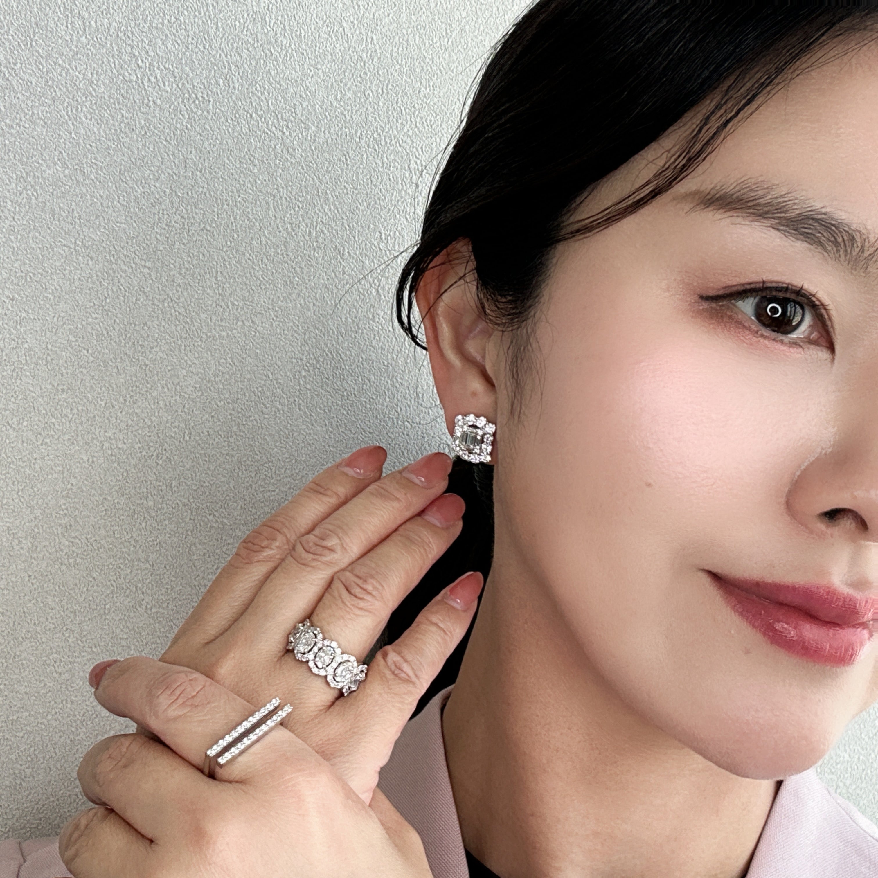 ［女医さん］ピアス ダイヤ