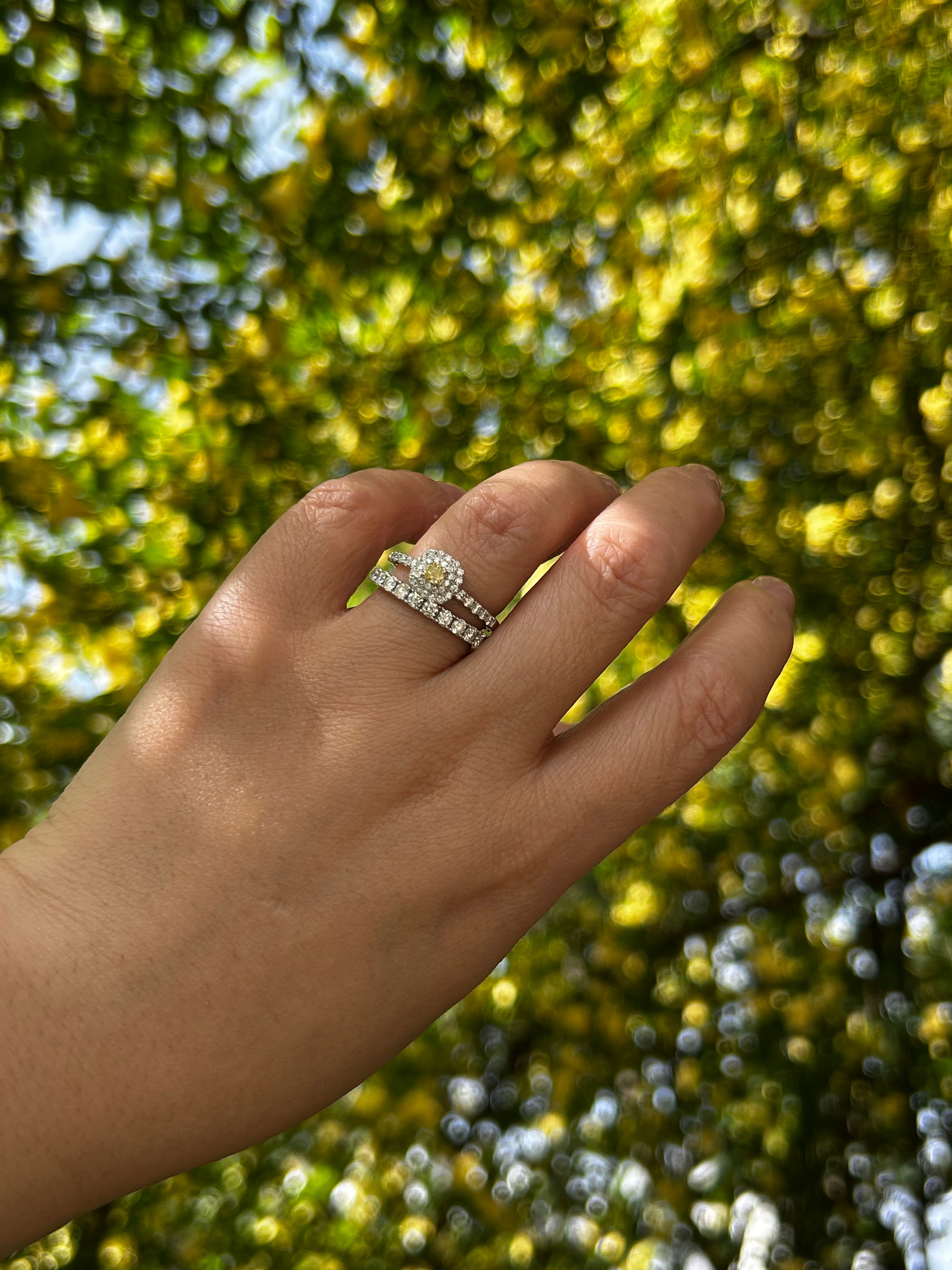 [ジョーヌ] リング ダイヤ SQ