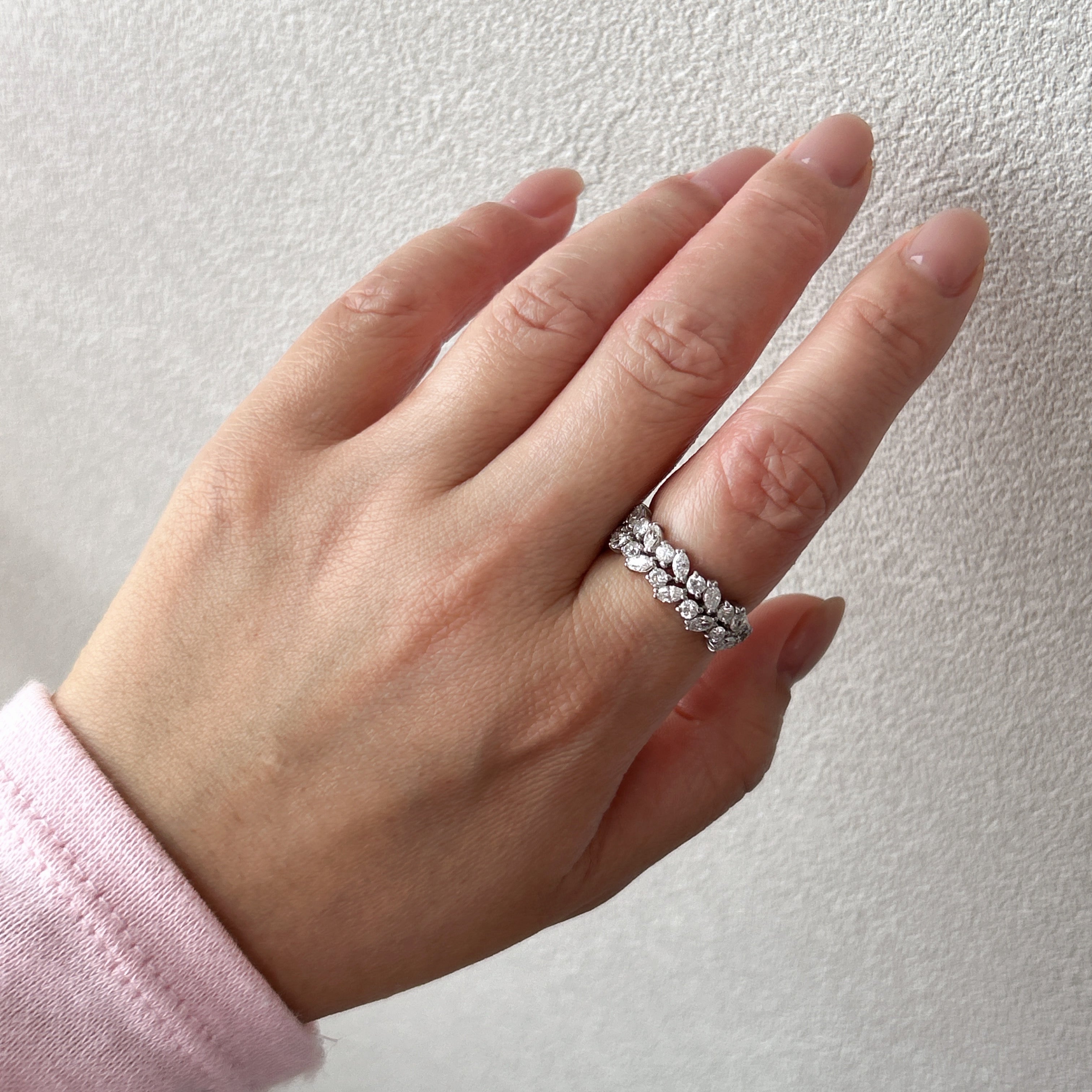 ［ケテル ハーフエタニティ］リング ダイヤ