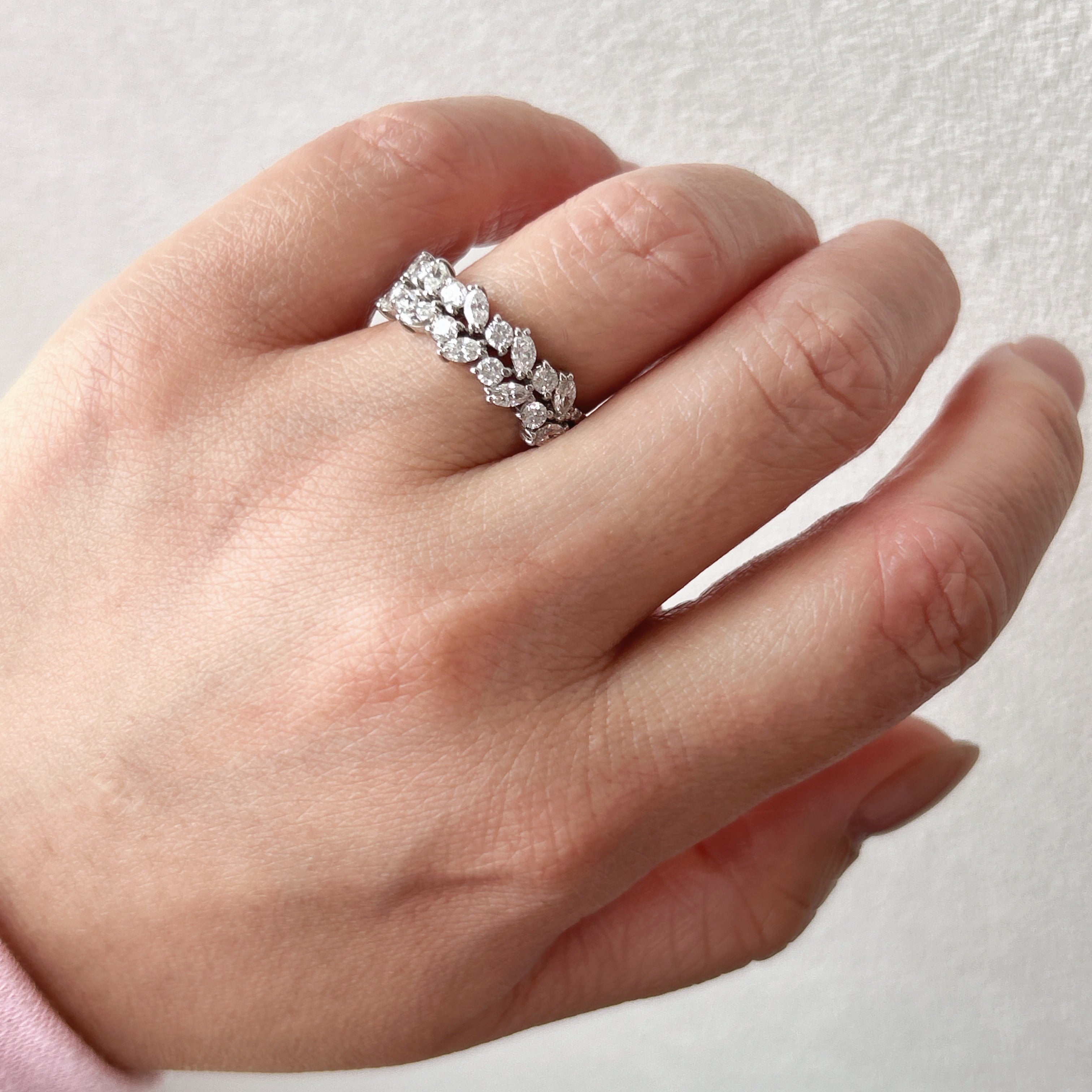 ［ケテル ハーフエタニティ］リング ダイヤ