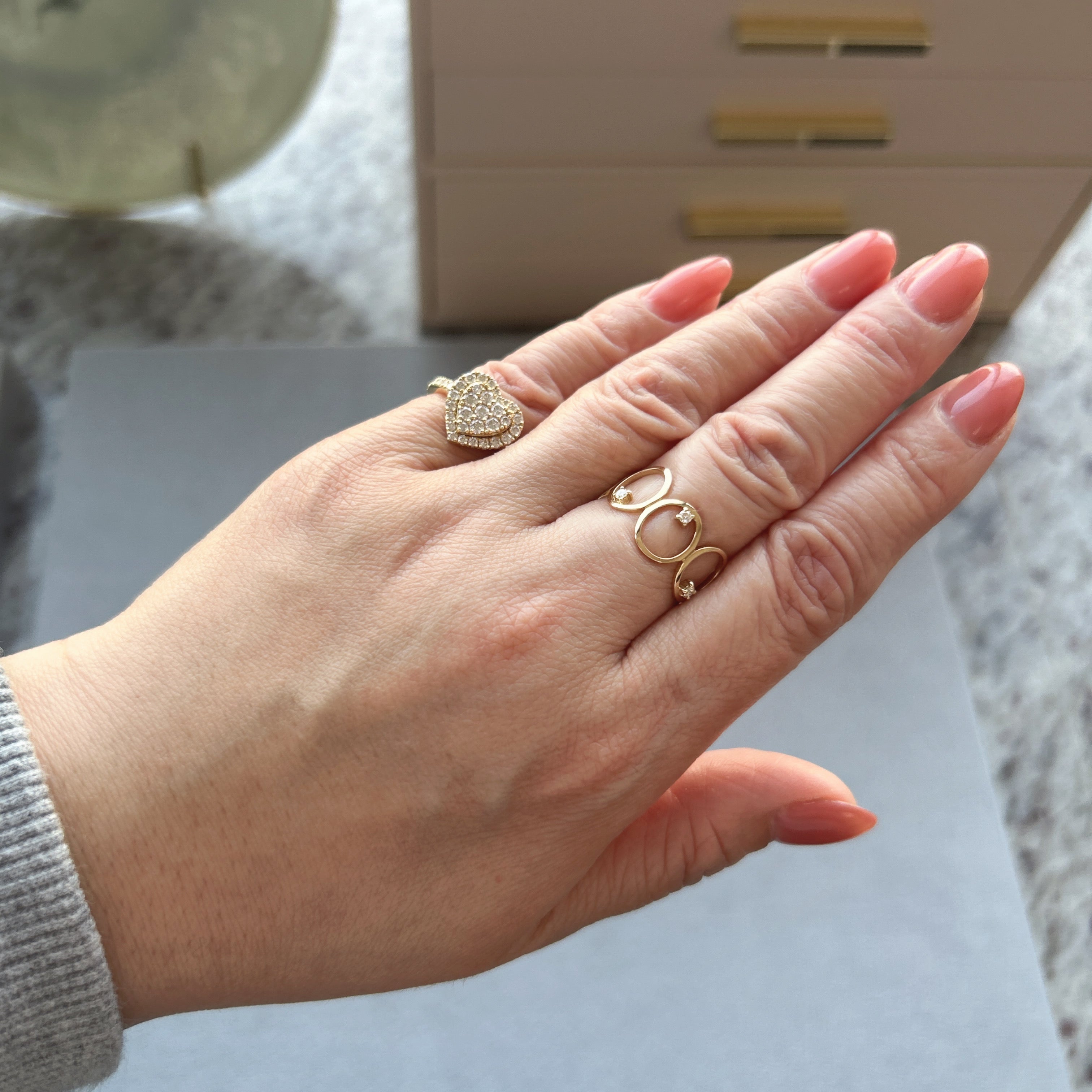 ［MIMI］ リング ダイヤ