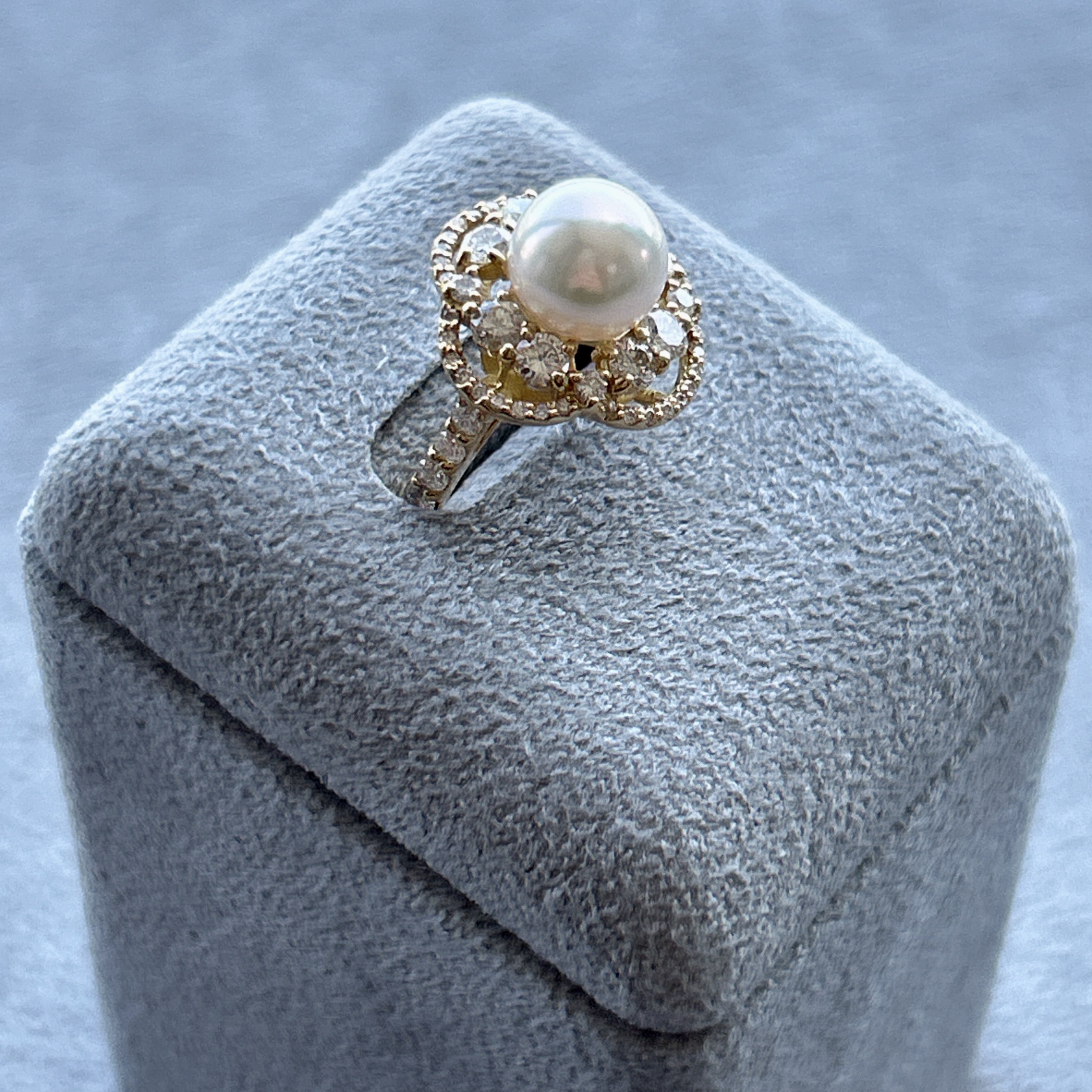 ［ジャルダン］リング あこや真珠8mm