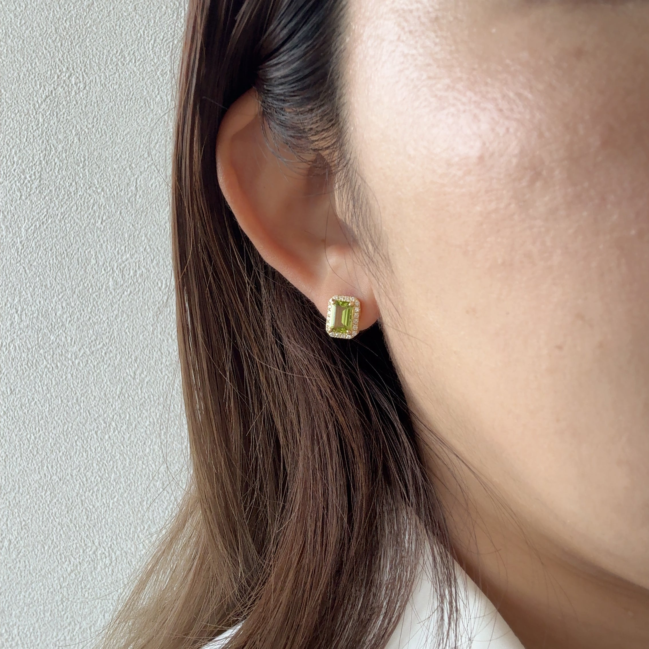 ［ベイビーベイビーマドンナ] ピアス ペリドット