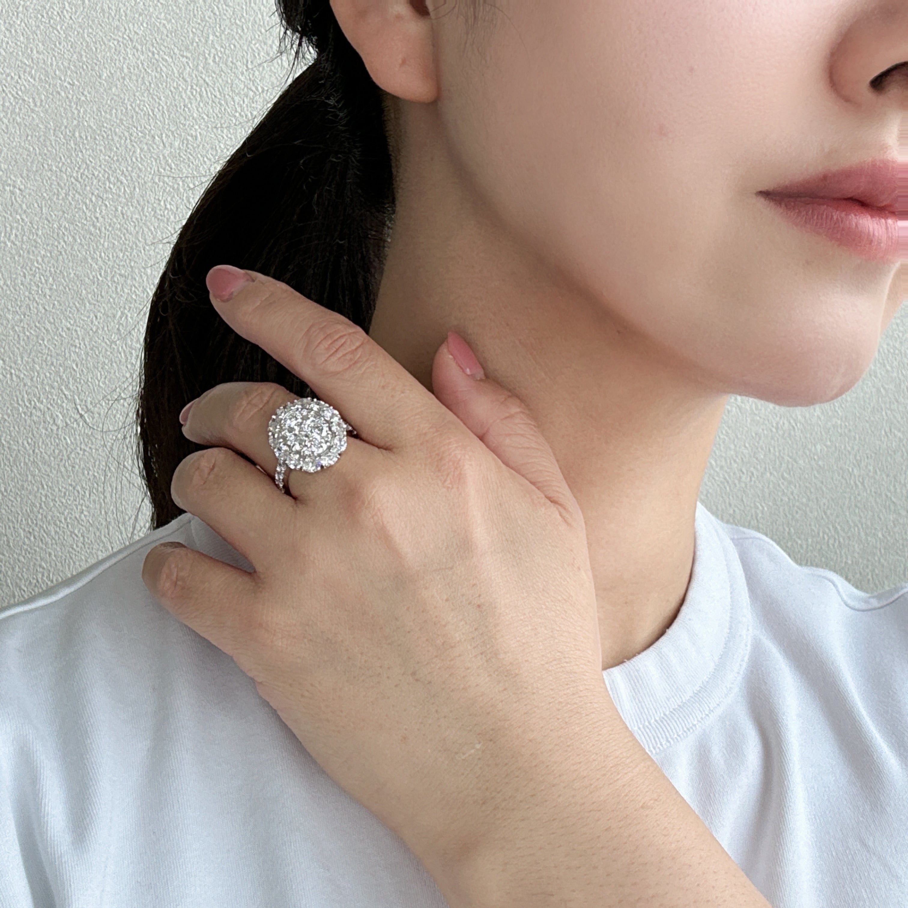 ［デコール］リング ダイヤ