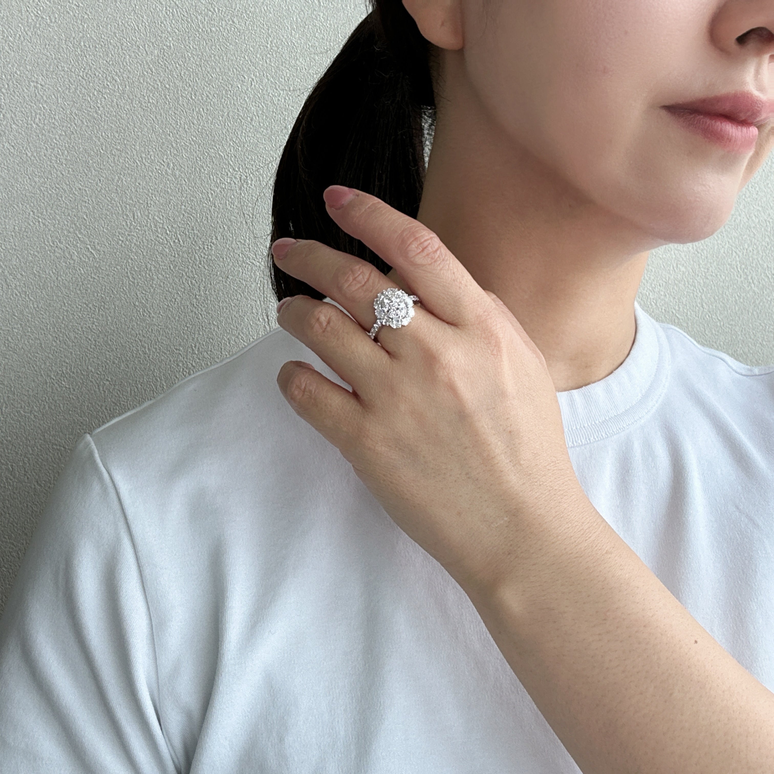 ［デコール］リング ダイヤ