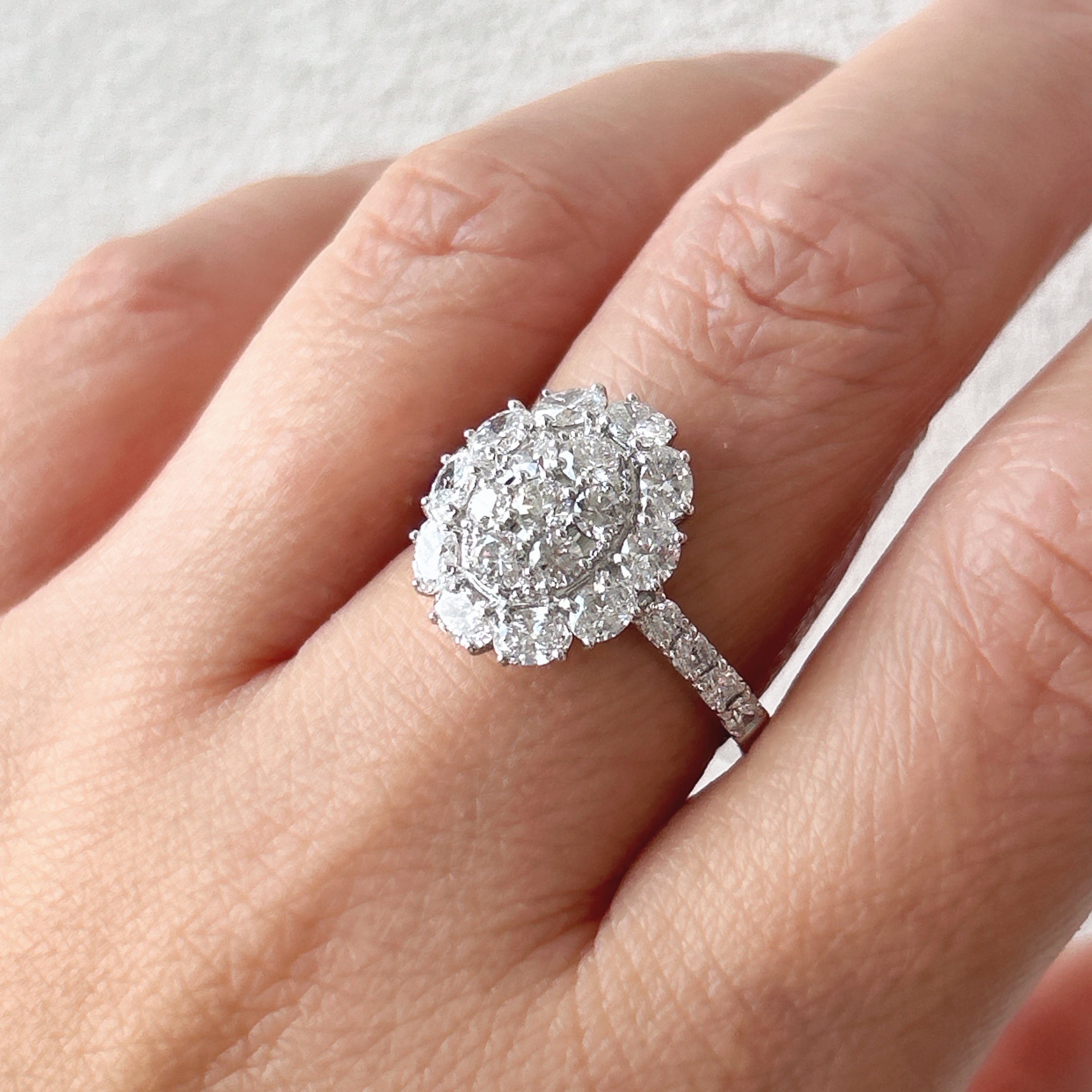 ［デコール］リング ダイヤ