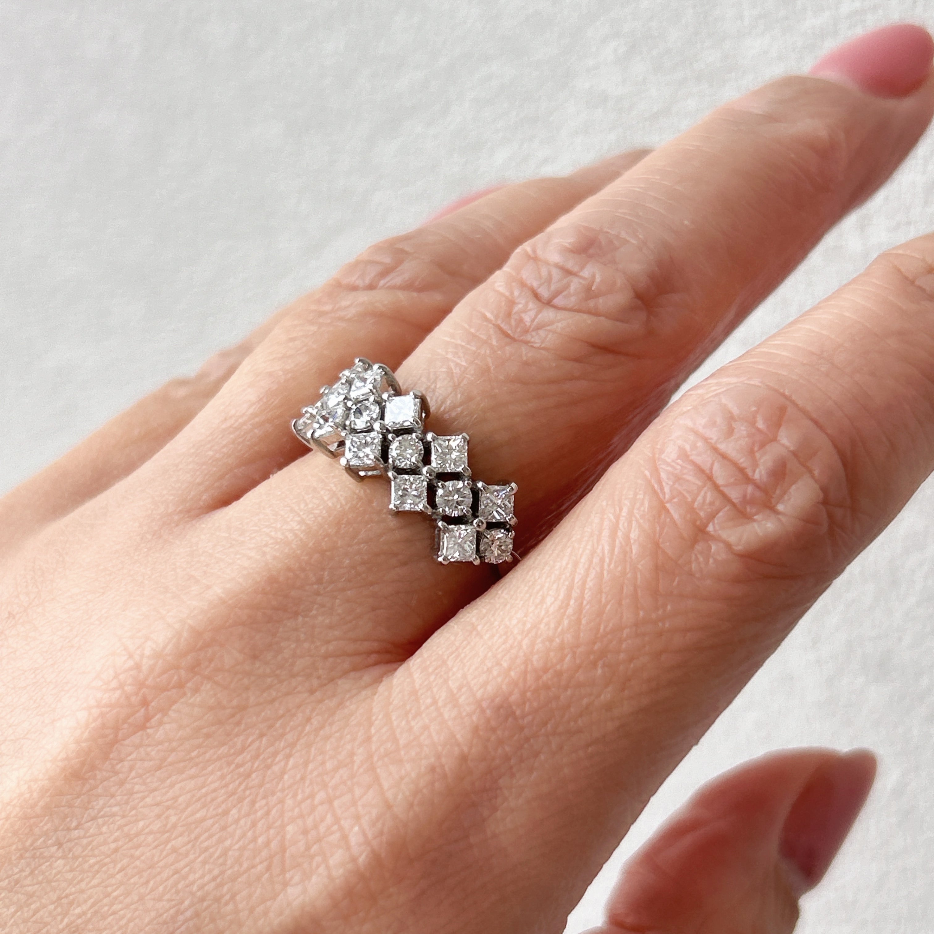 ［カクテル］リング ダイヤ 1.3ct SQ