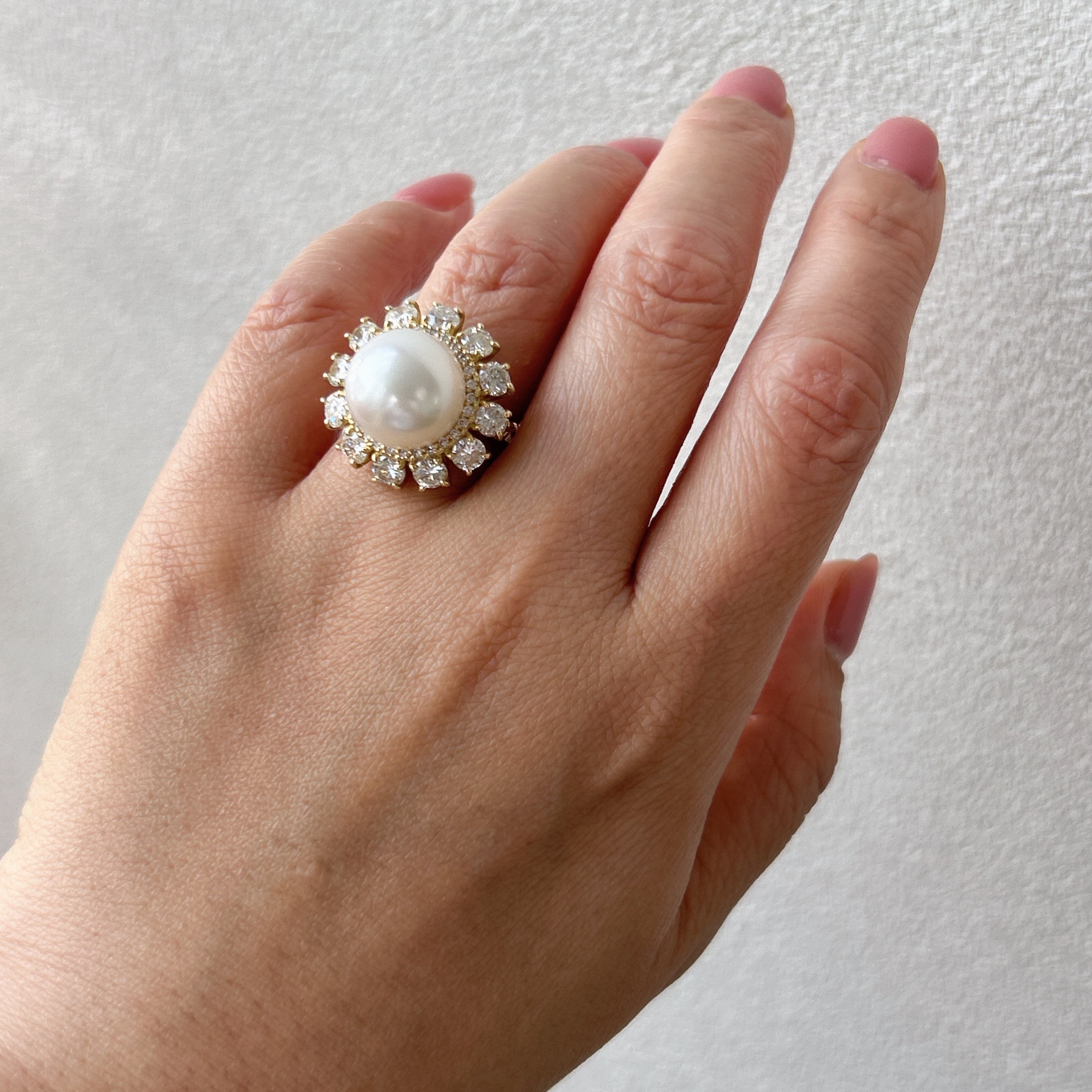 ［イデアル］リング 南洋真珠 11ミリ