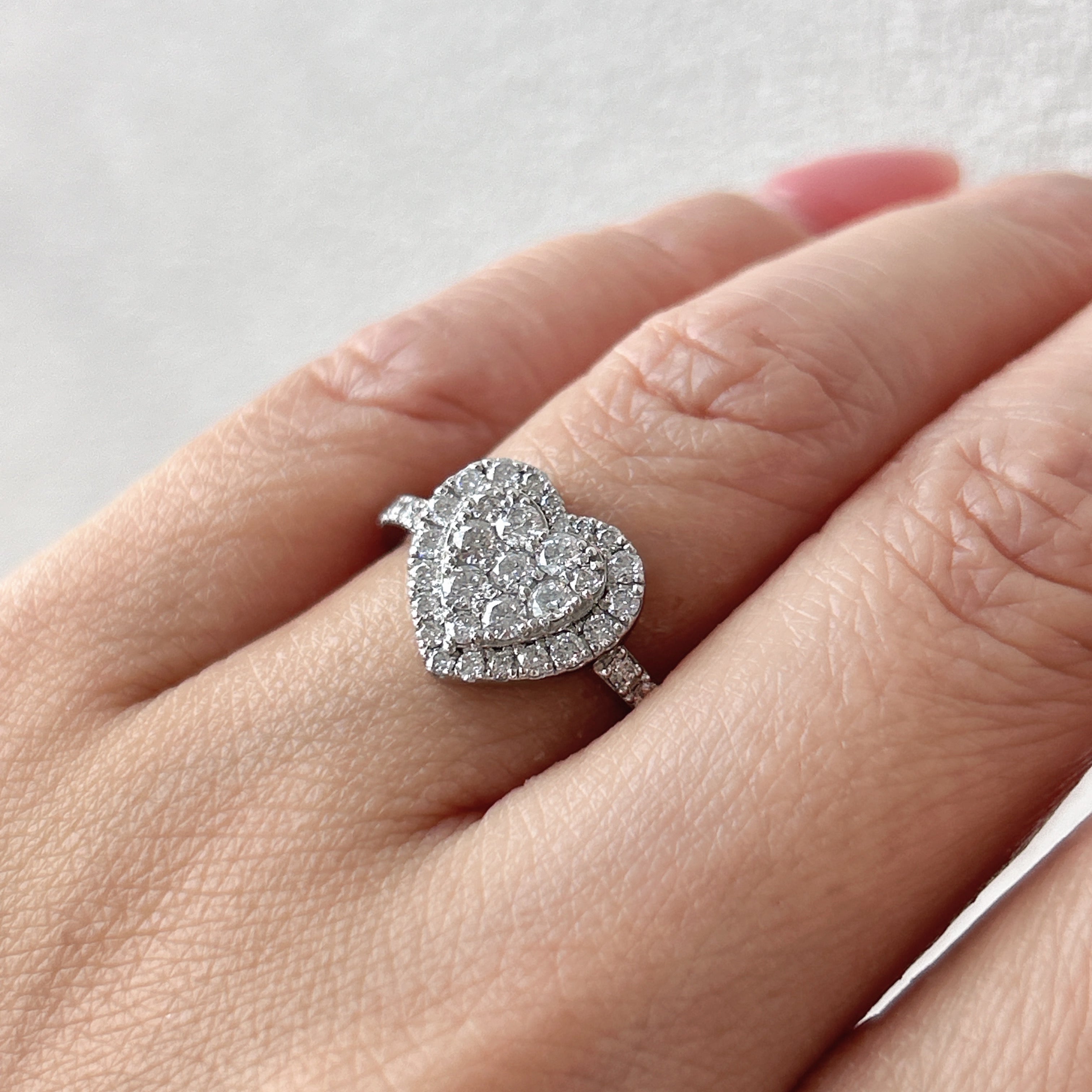 ［LOVE］リング ダイヤ