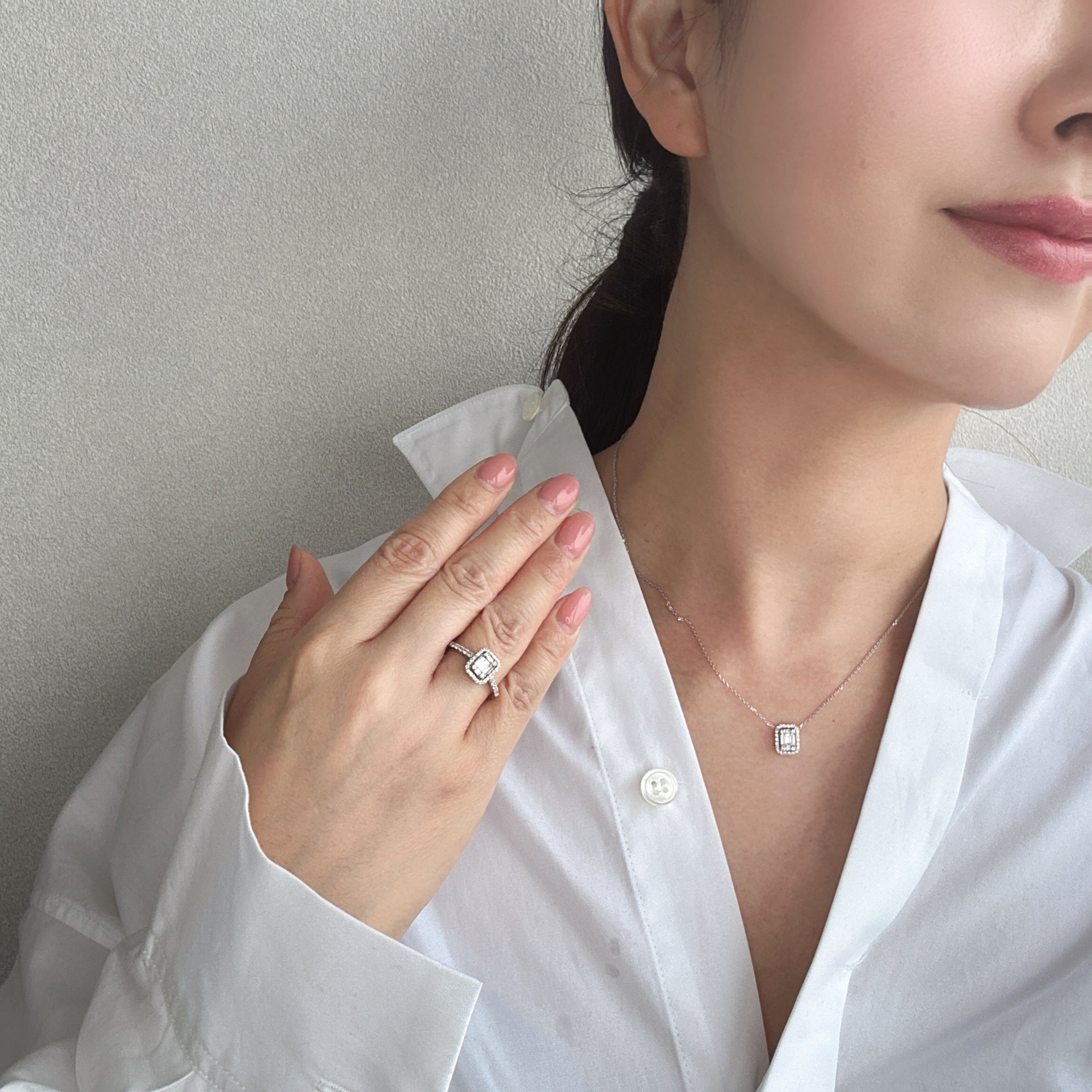 ［女医さん］ネックレス ダイヤ