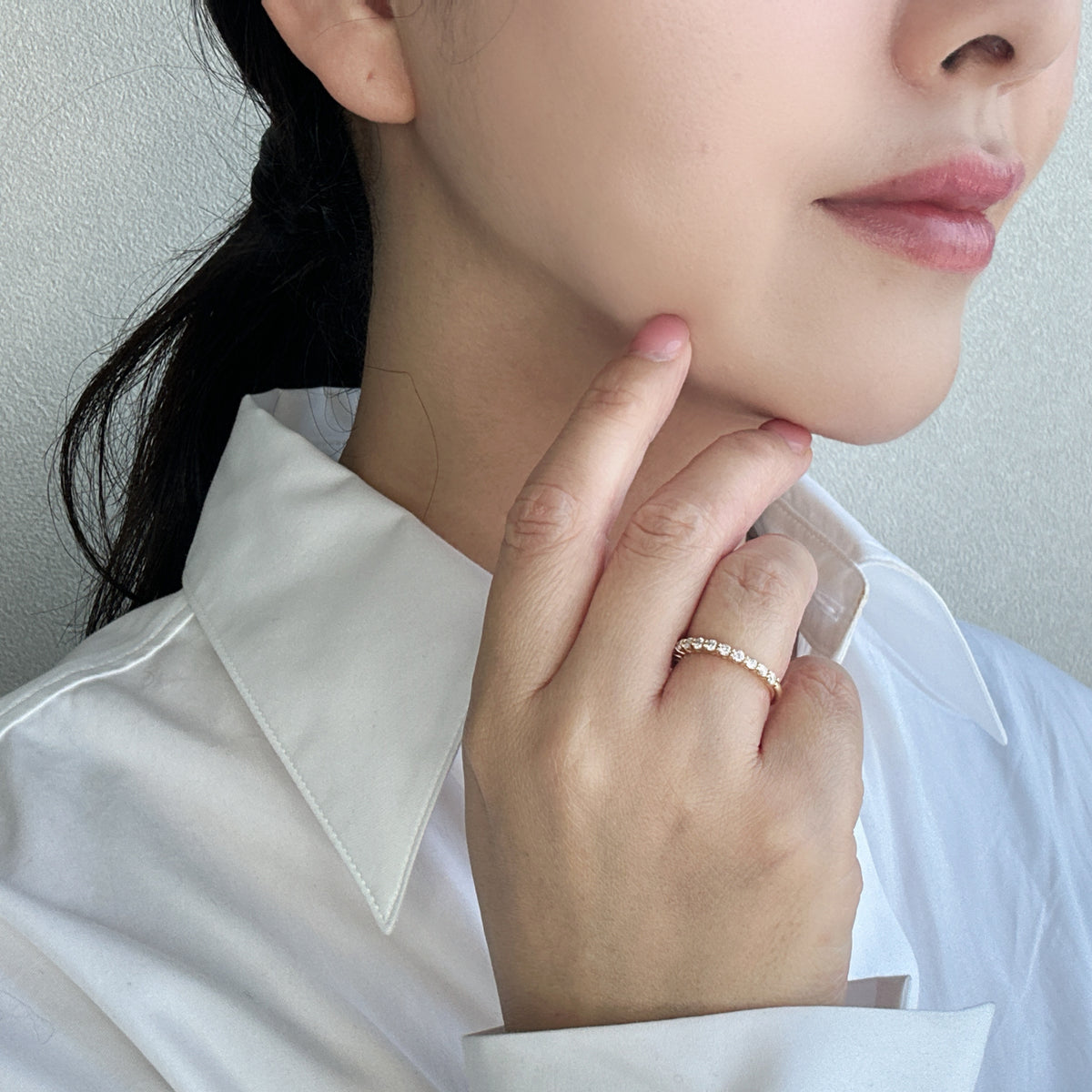 マタン］ ダイヤモンドハーフエタニティリング – AYAKO SAKURAI（櫻井 