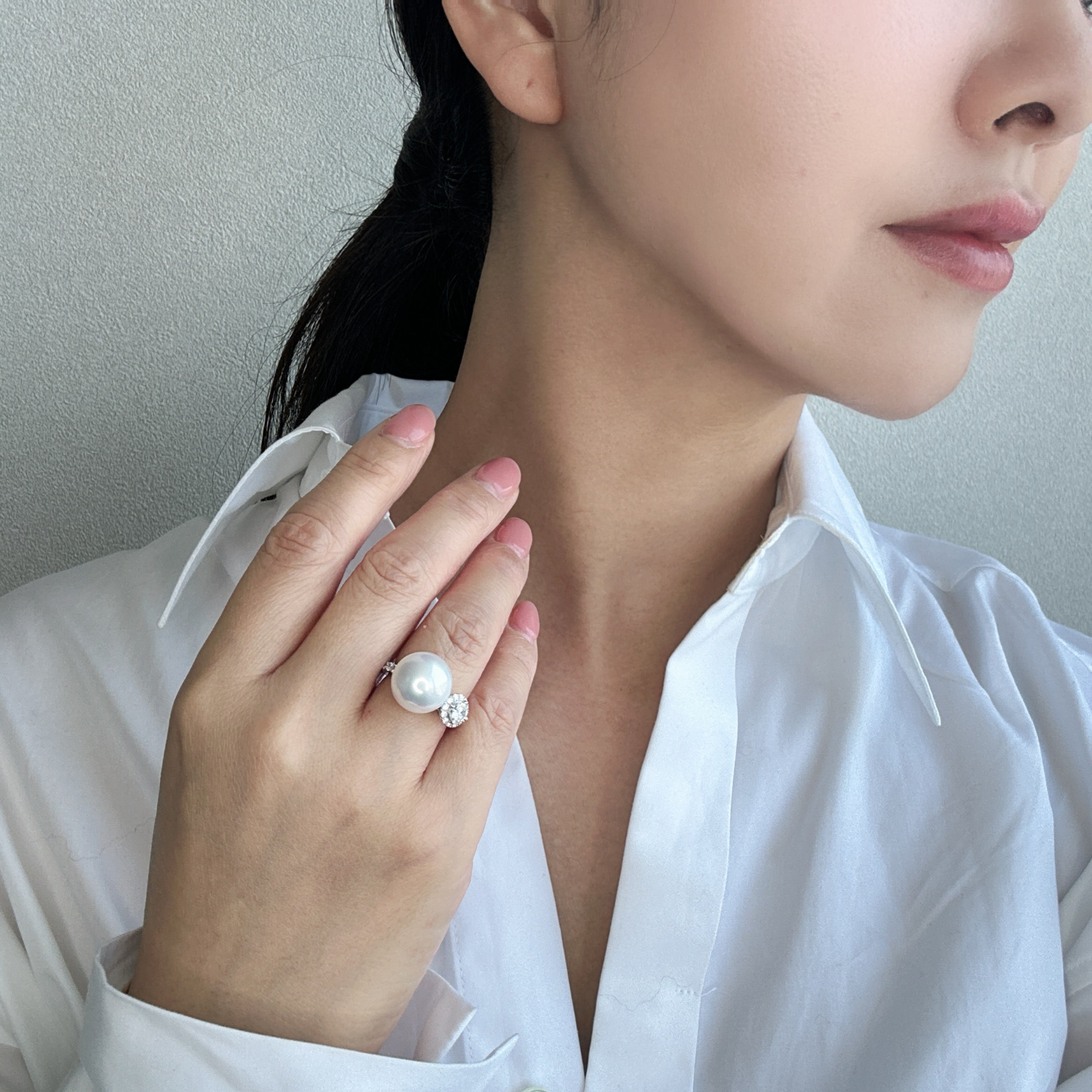 ［ファロティエ］リング 南洋真珠12mm