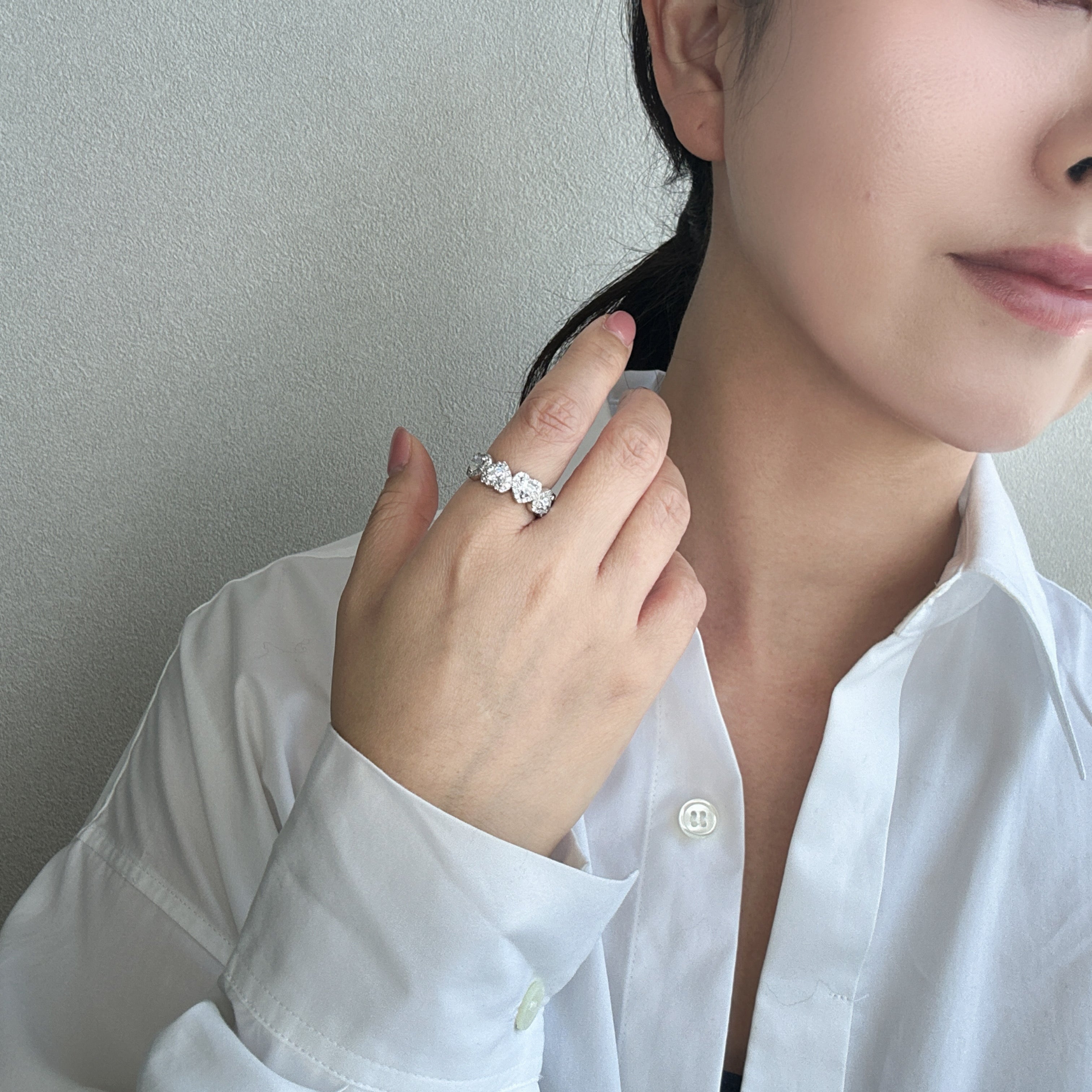 ［エリプス］リング HS ダイヤ