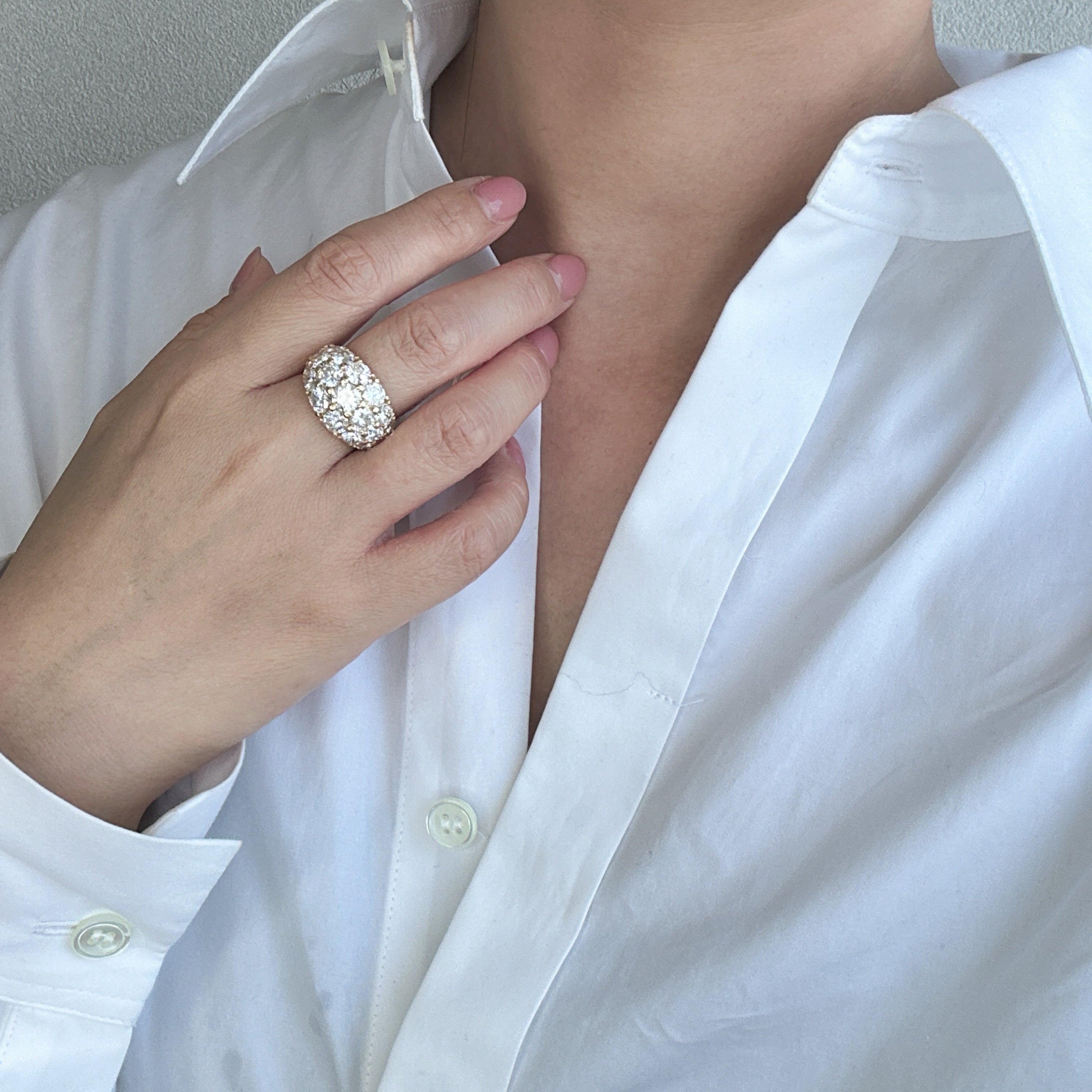 ［パヴェピッコロ］リング ダイヤ