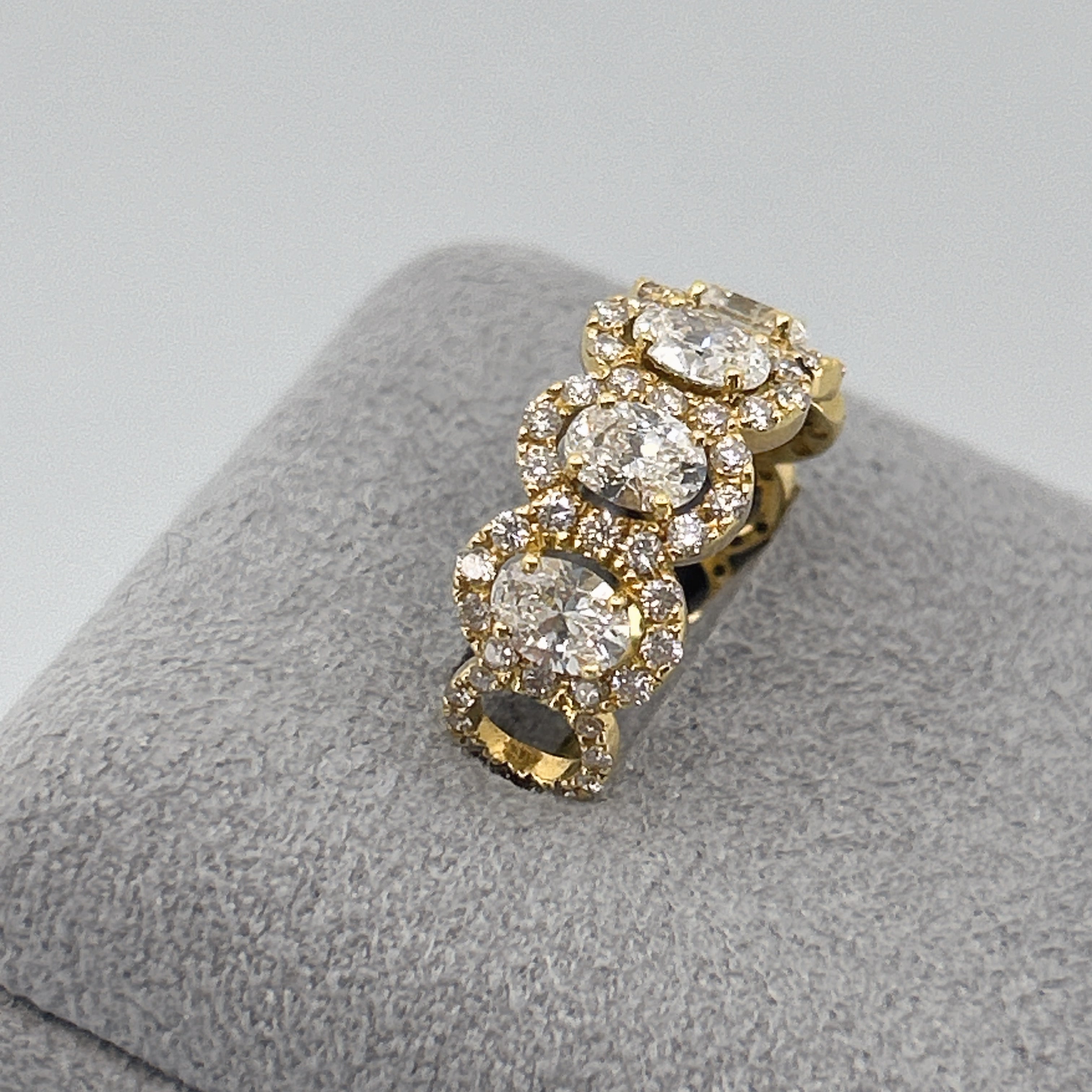 ［エリプス］リング OV ダイヤ