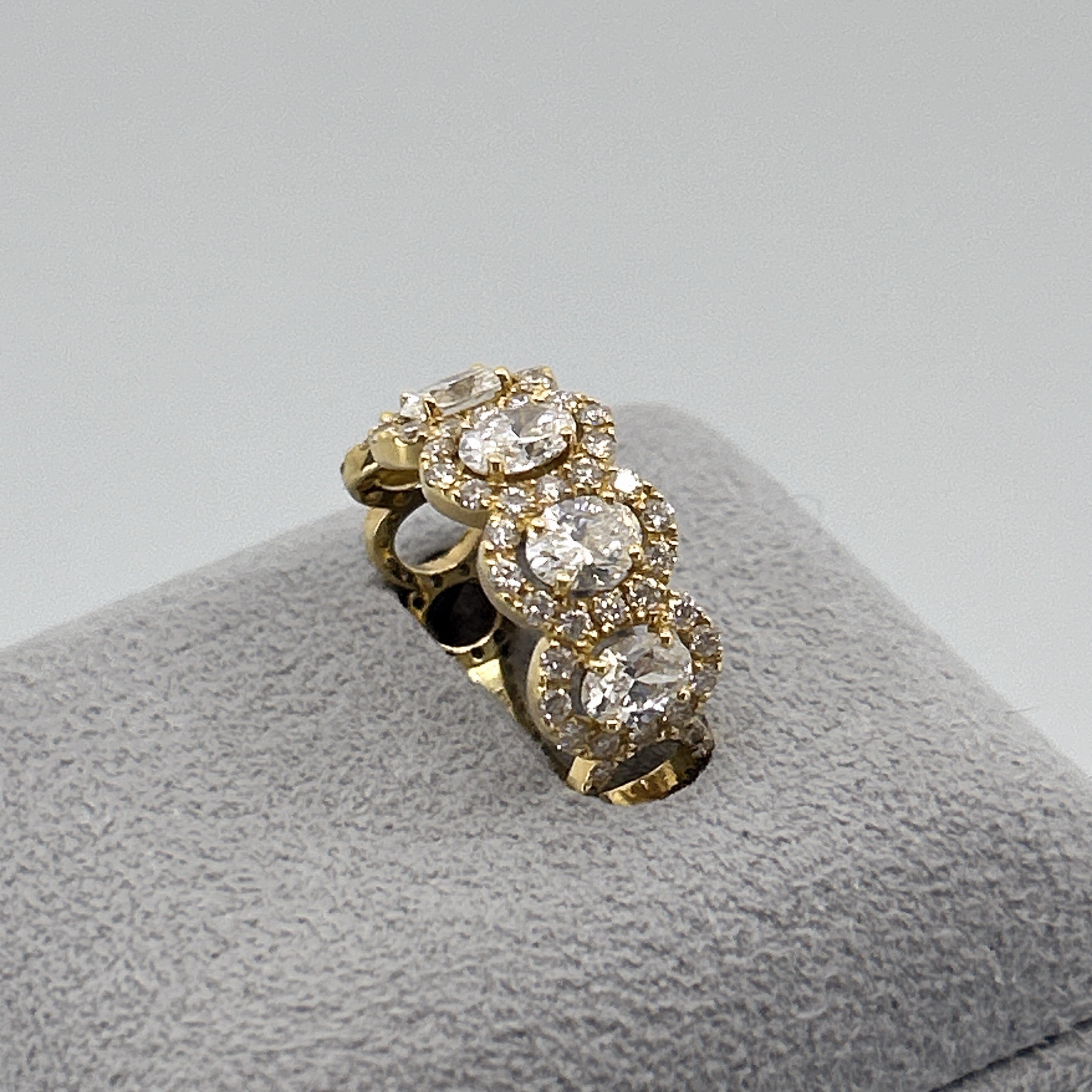 ［エリプス］リング OV ダイヤ