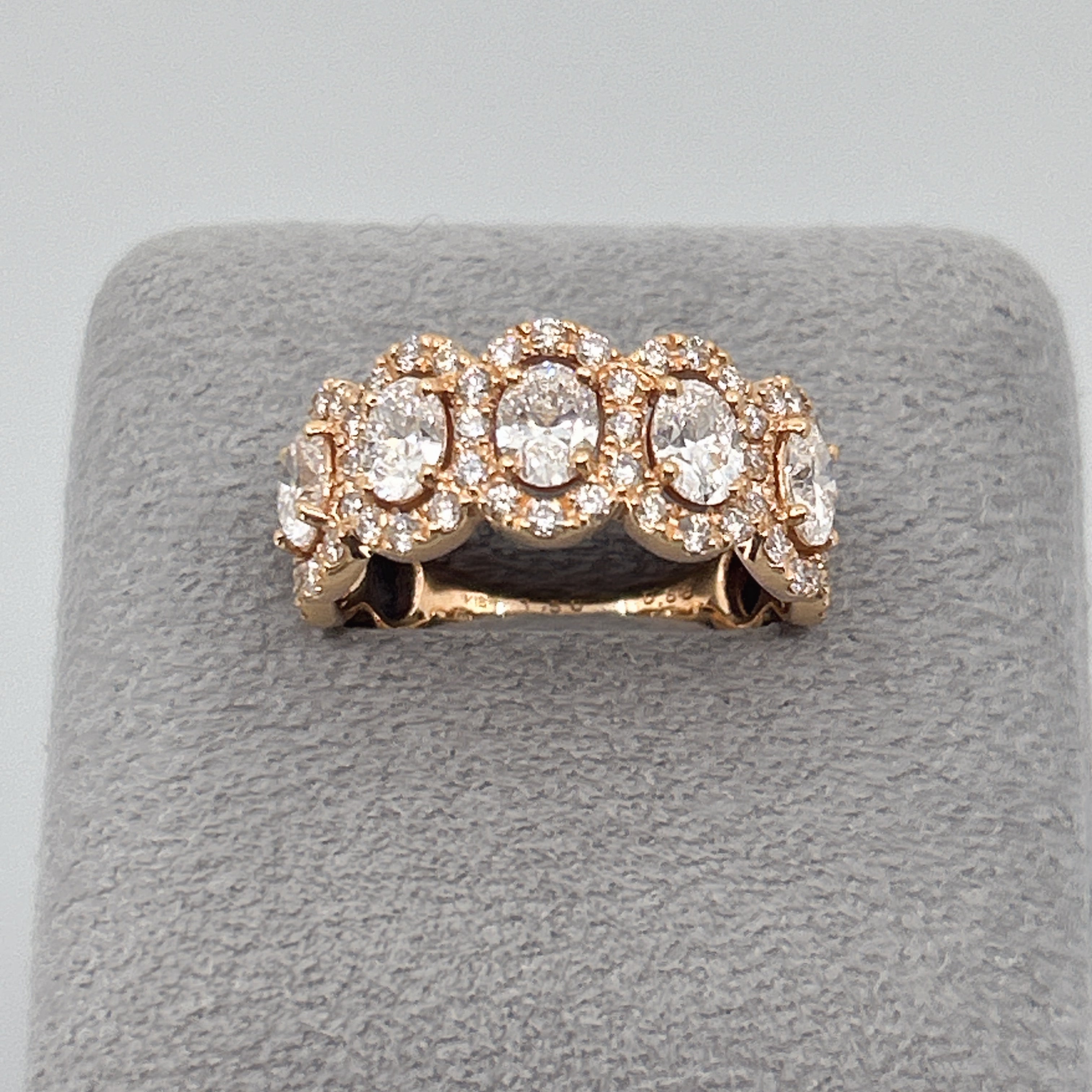 ［エリプス］リング OV ダイヤ